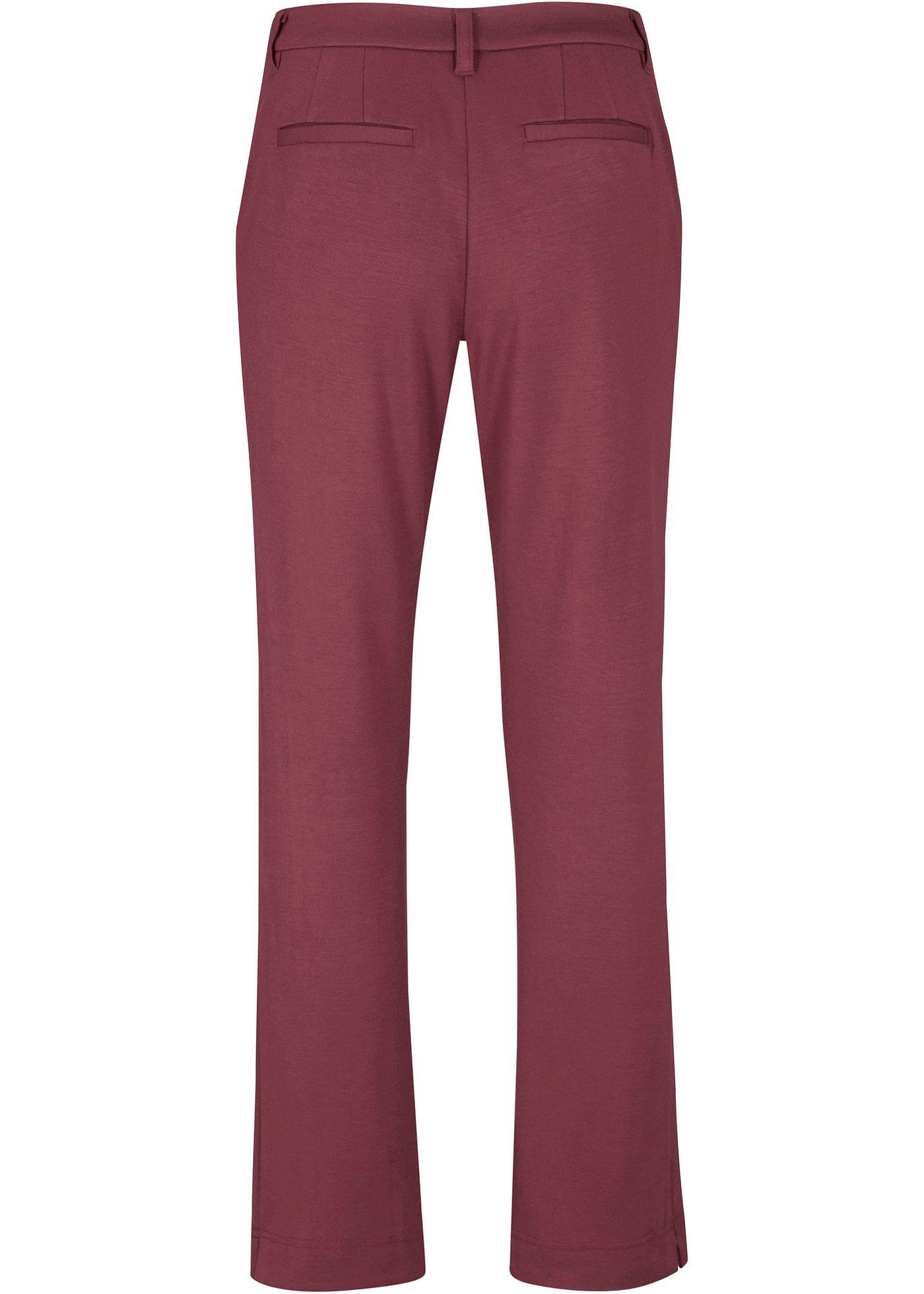 Pantalon slack extensible, Straight Fit