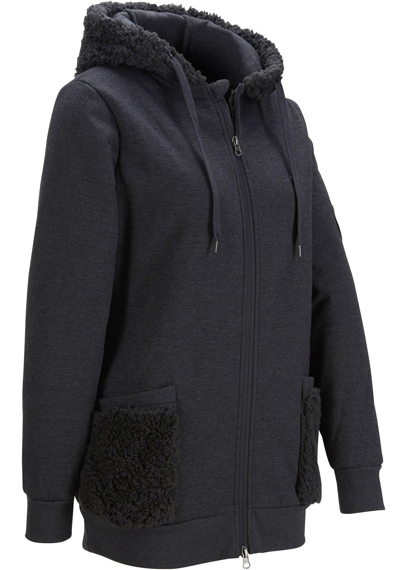 Veste polaire en fourrure peluche