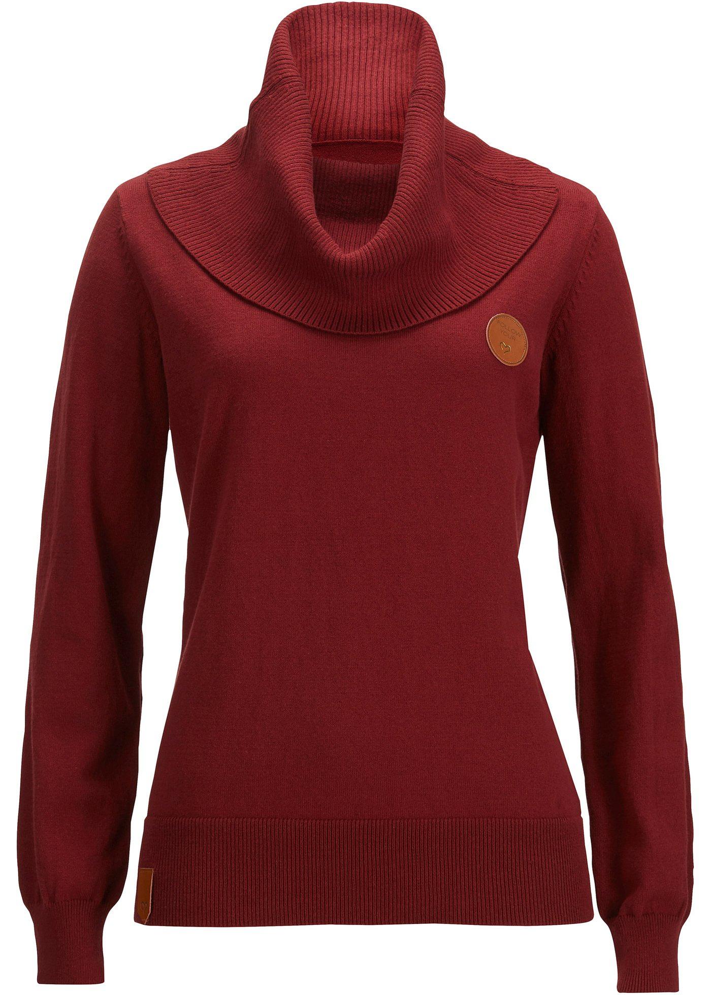 Pull en fine maille à col large