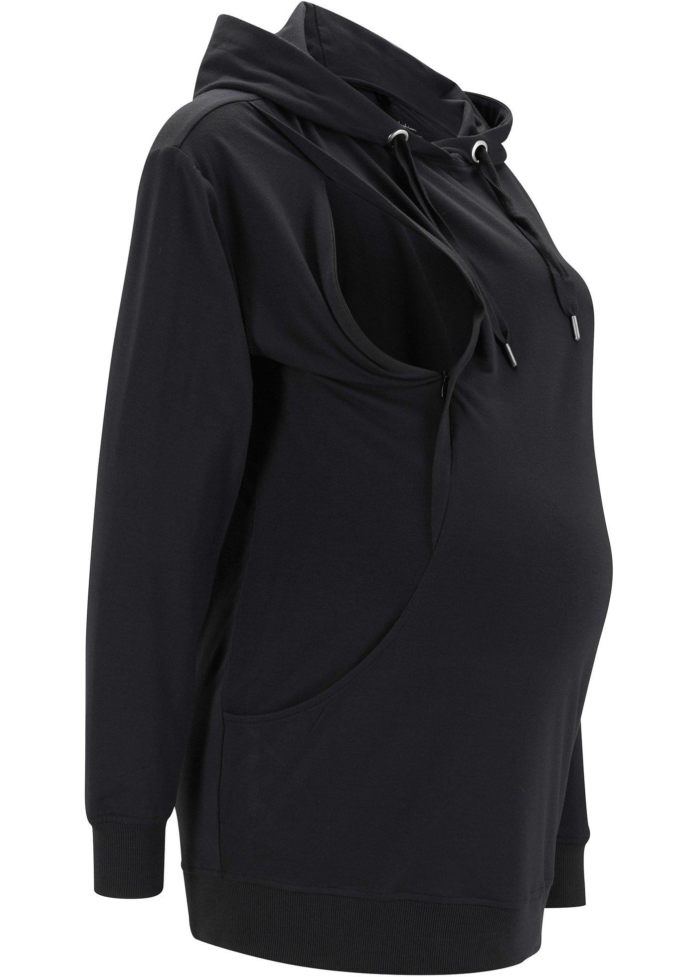 Sweat-shirt de grossesse avec fonction allaitement