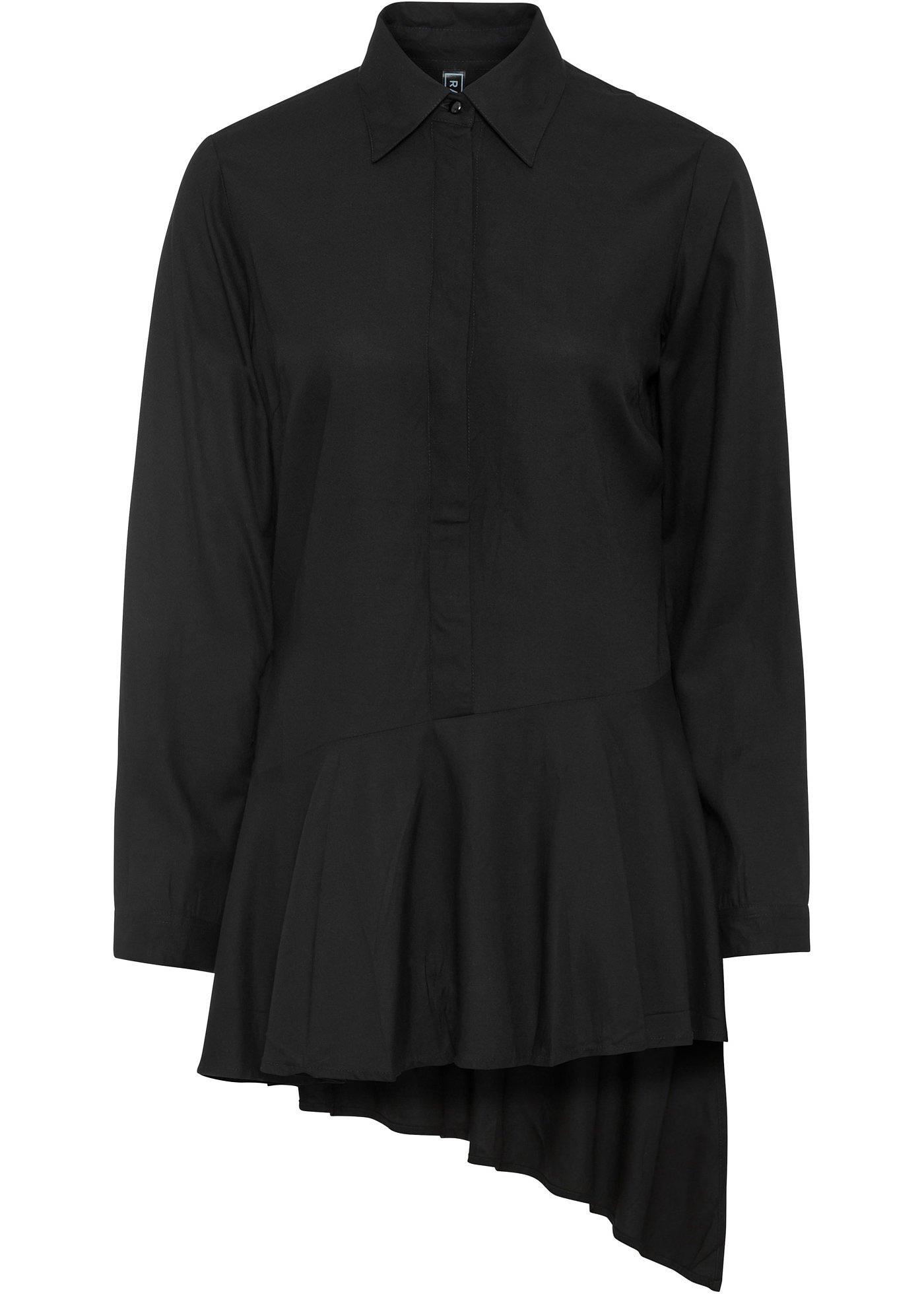 Blouse longue à base asymétrique