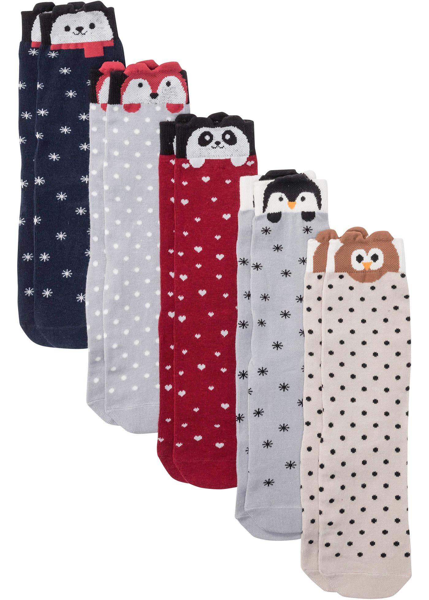 Lot de 5 paires de chaussettes coton bio