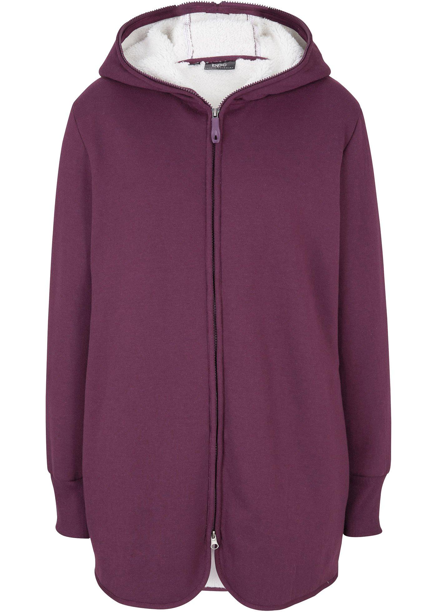 Veste sweat avec polaire