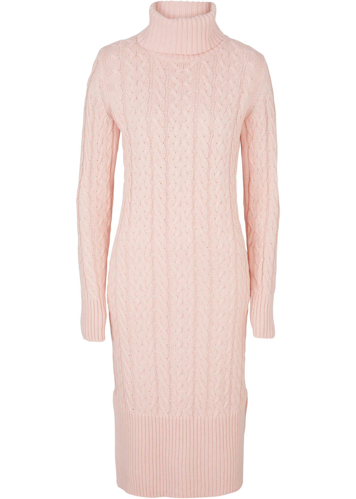 Robe en maille maxi longue structurée