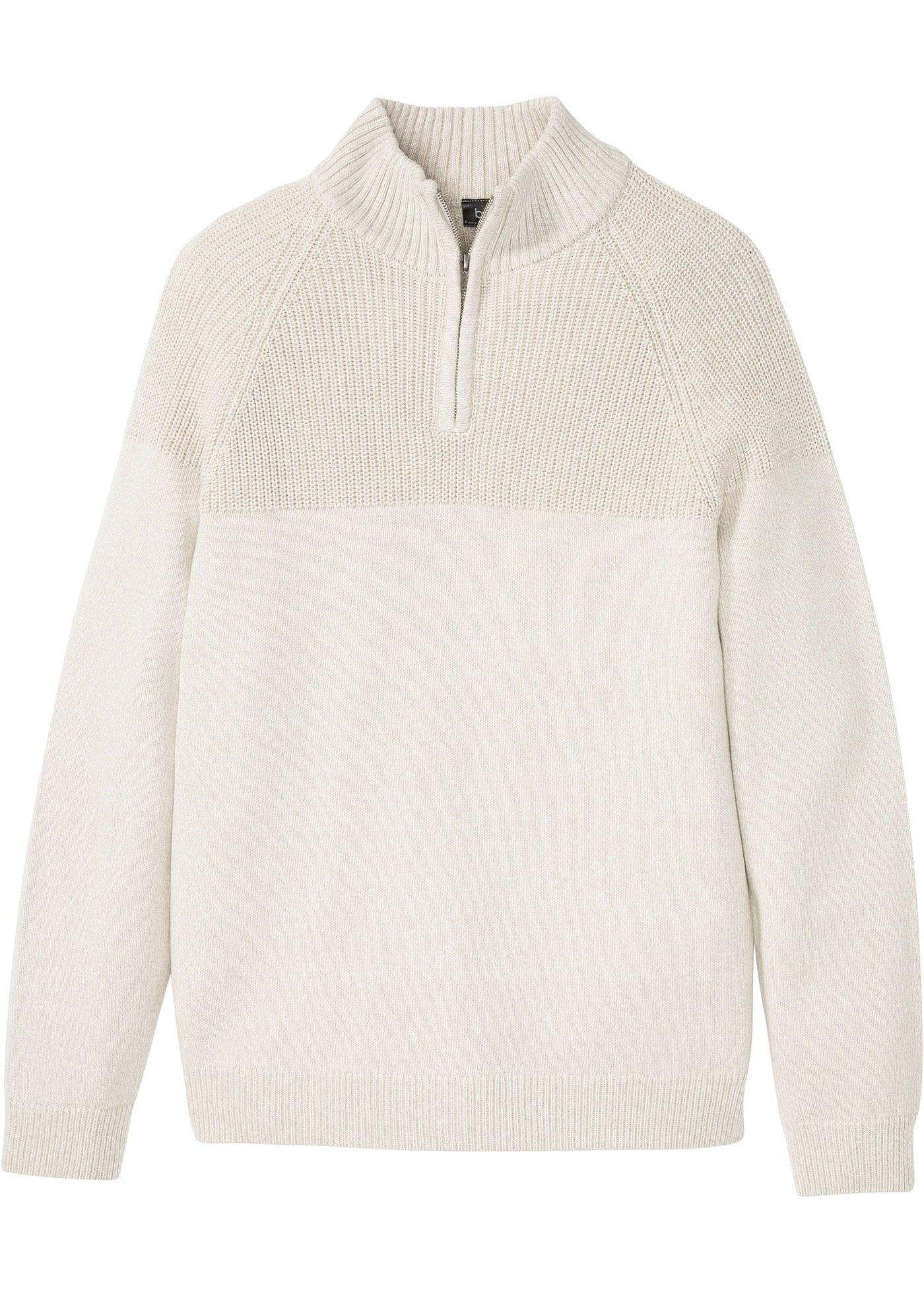 Pull coupe confort à col montant