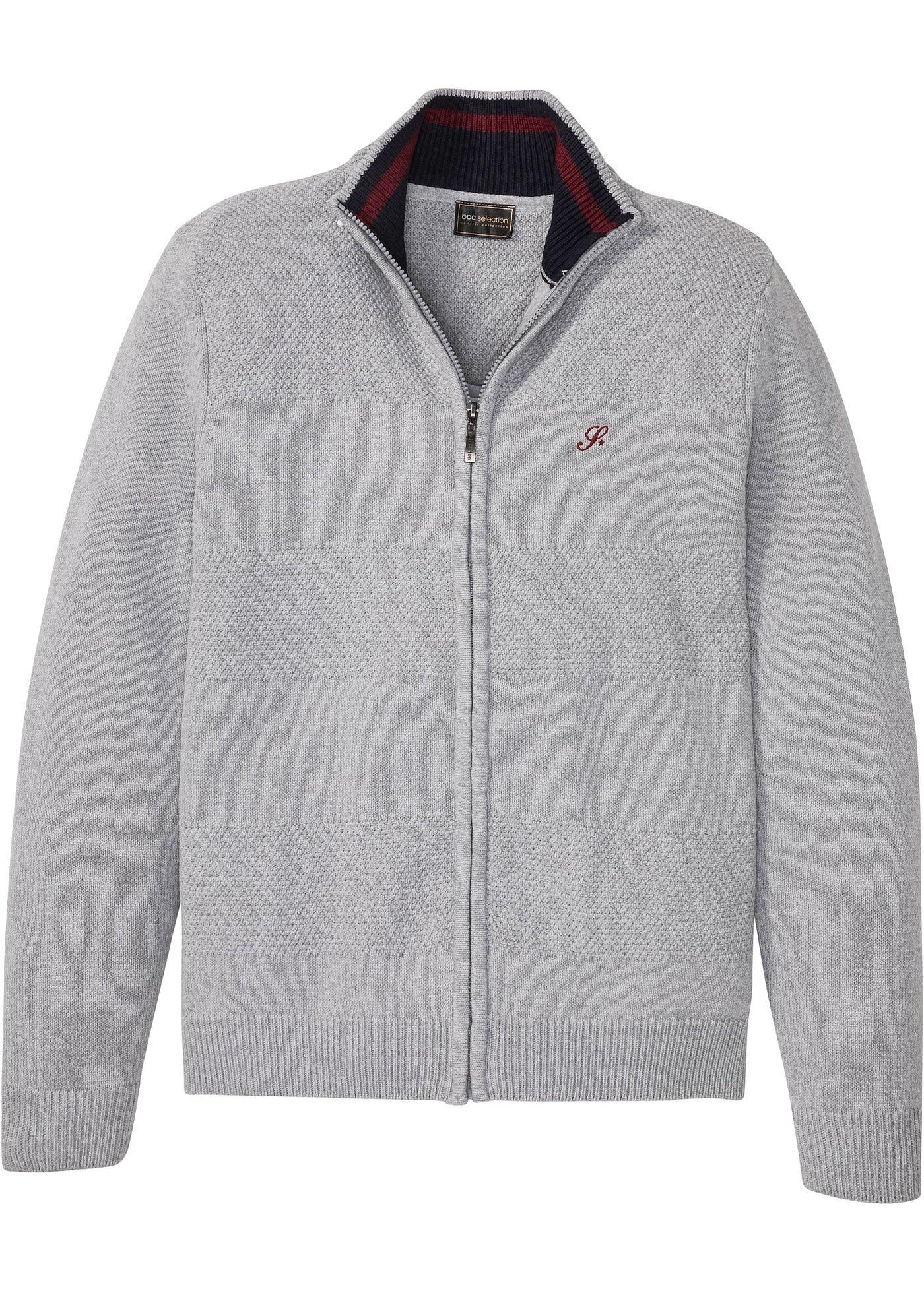 Gilet en maille avec coton recyclé