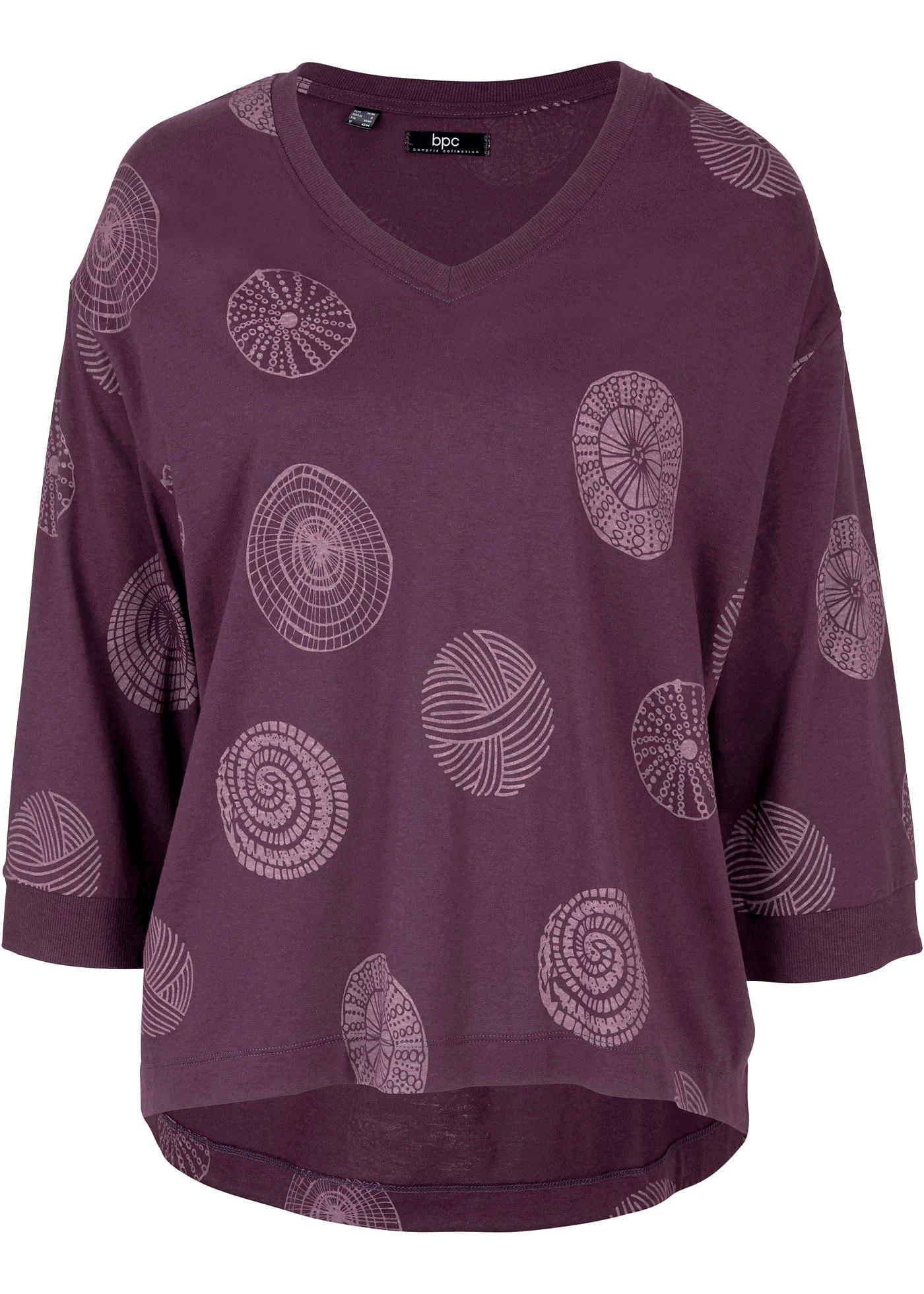 T-shirt carré imprimé