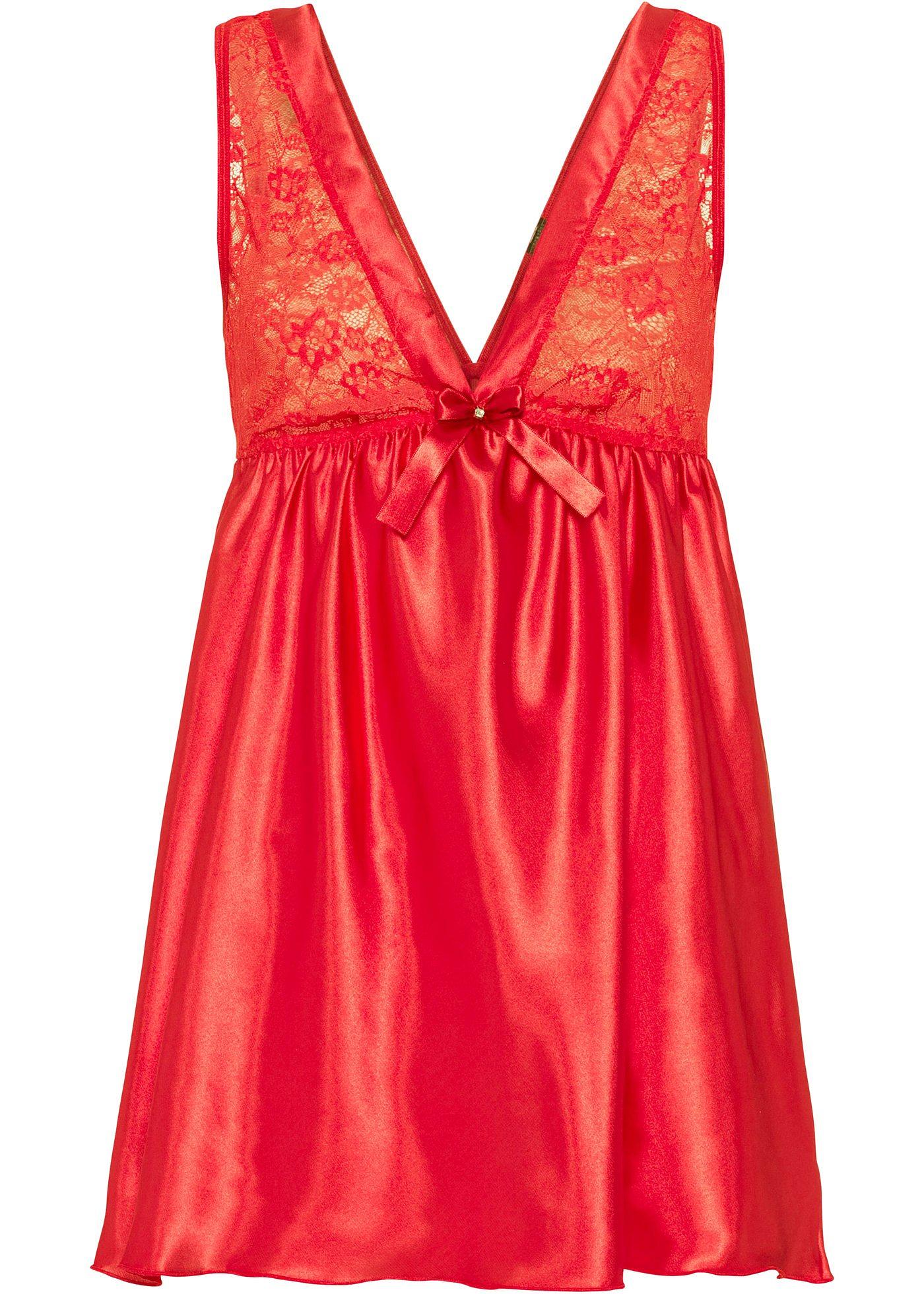 Babydoll en satin