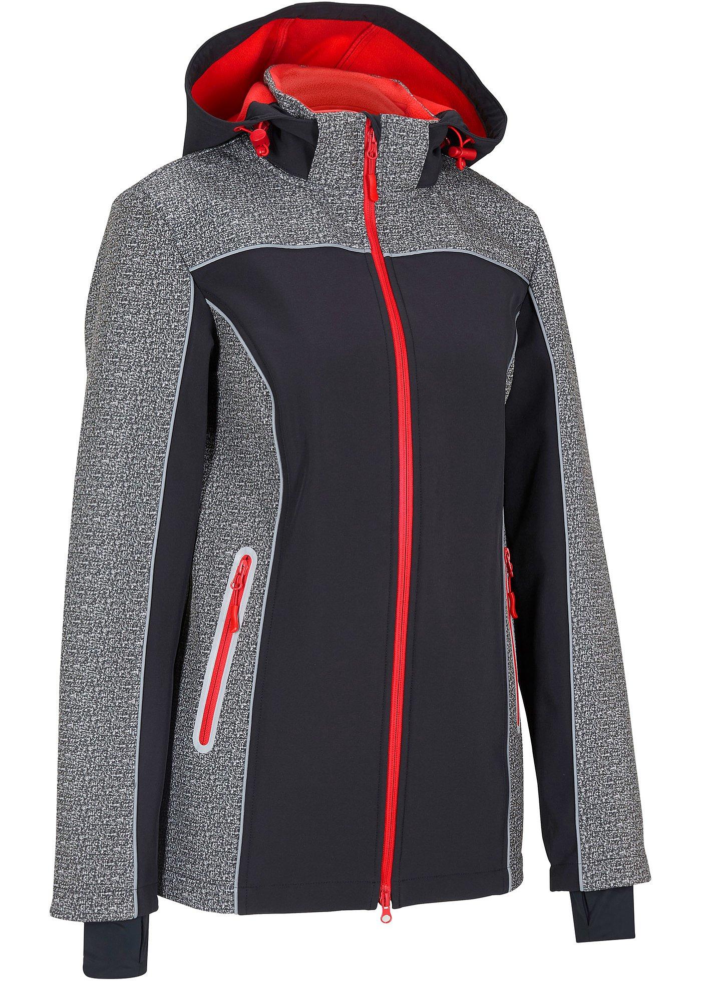 Veste softshell avec détails réfléchissants