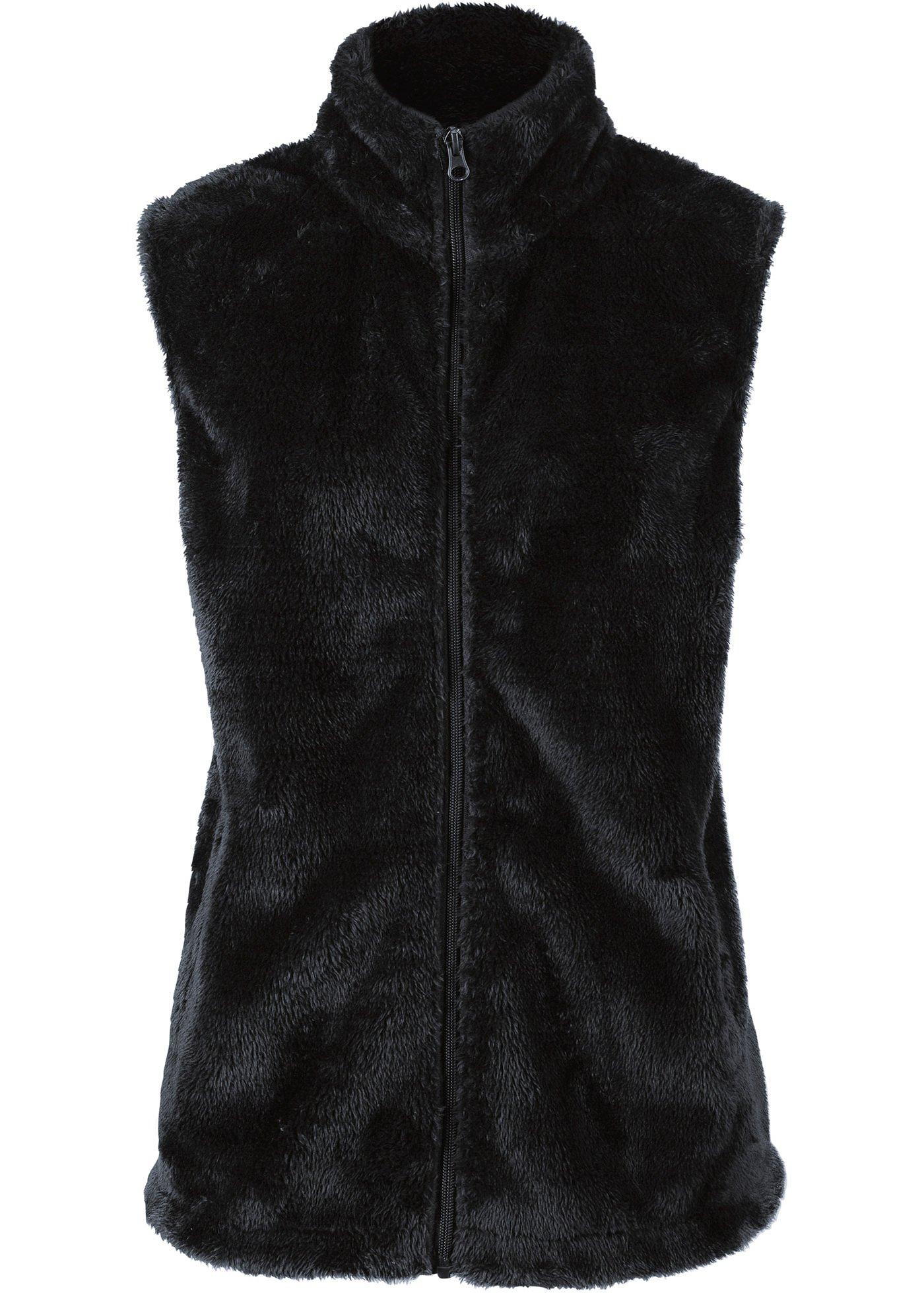 Gilet sans manches fourrure polaire