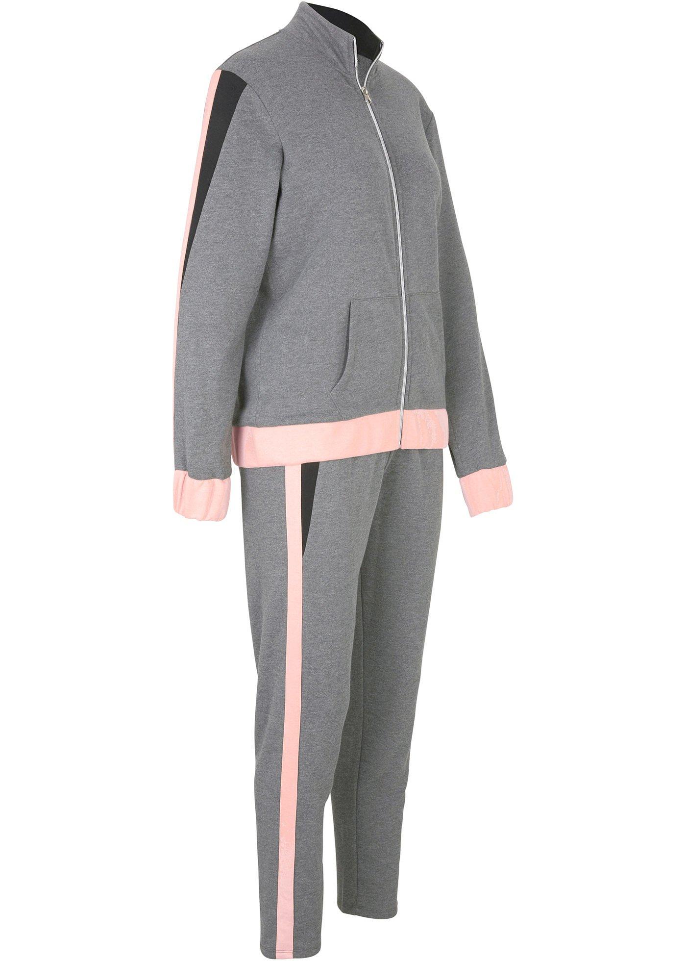 Gilet sweat-shirt et pantalon (Ens. 2 pces.)