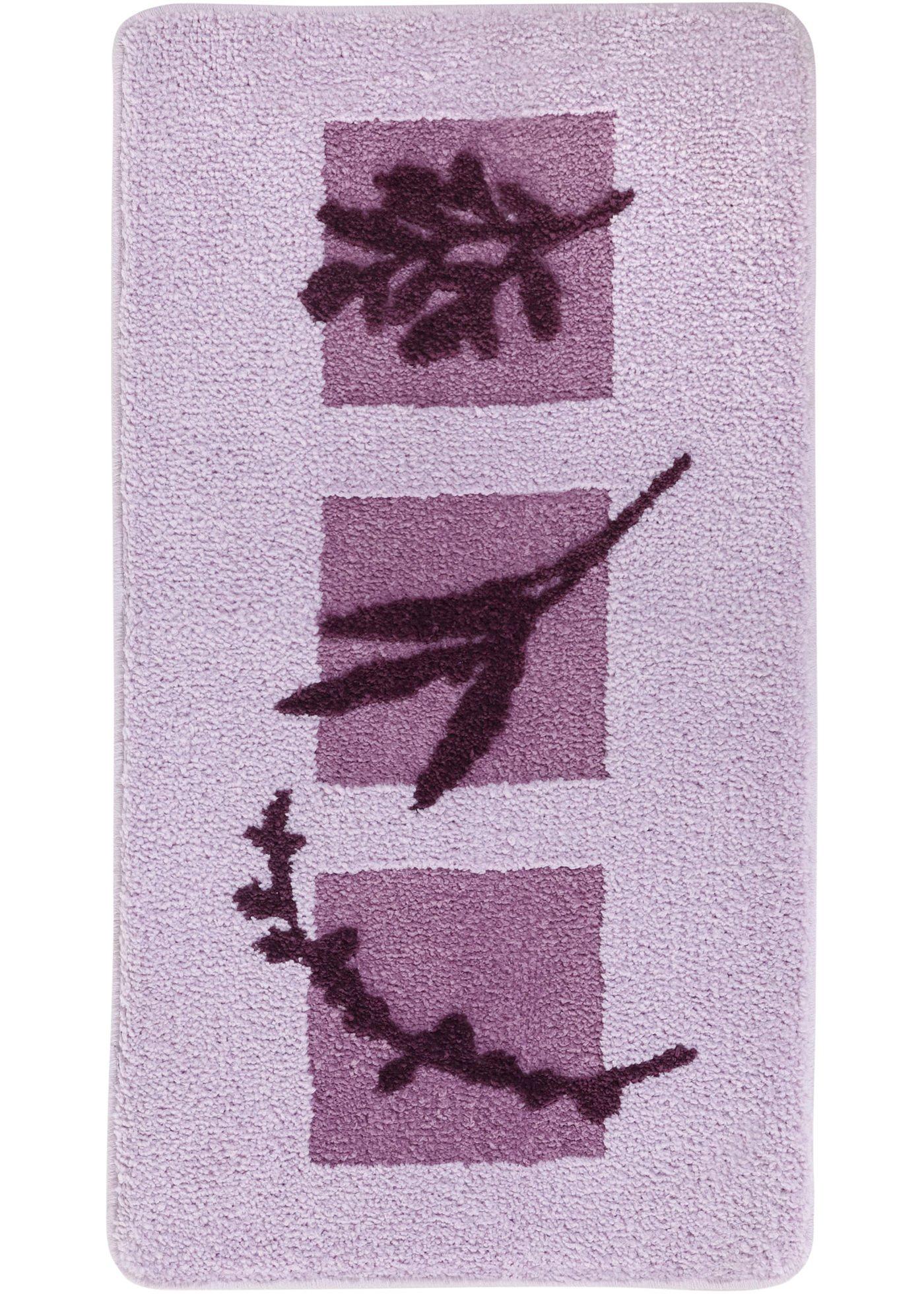 Parure de salle de bain à motif floral