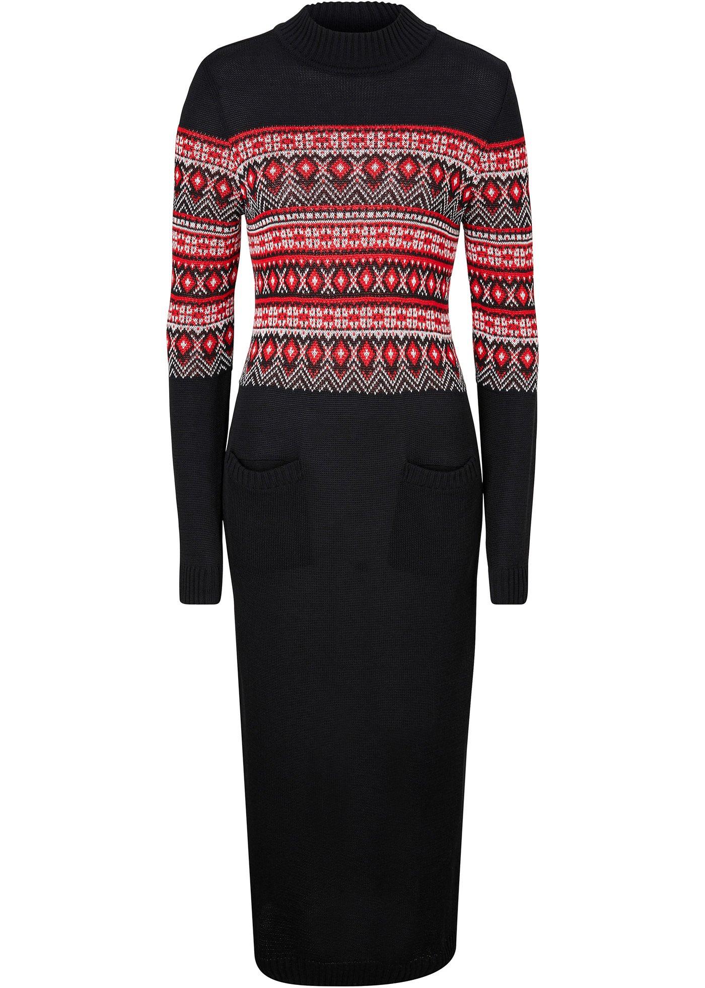 Robe longue en maille