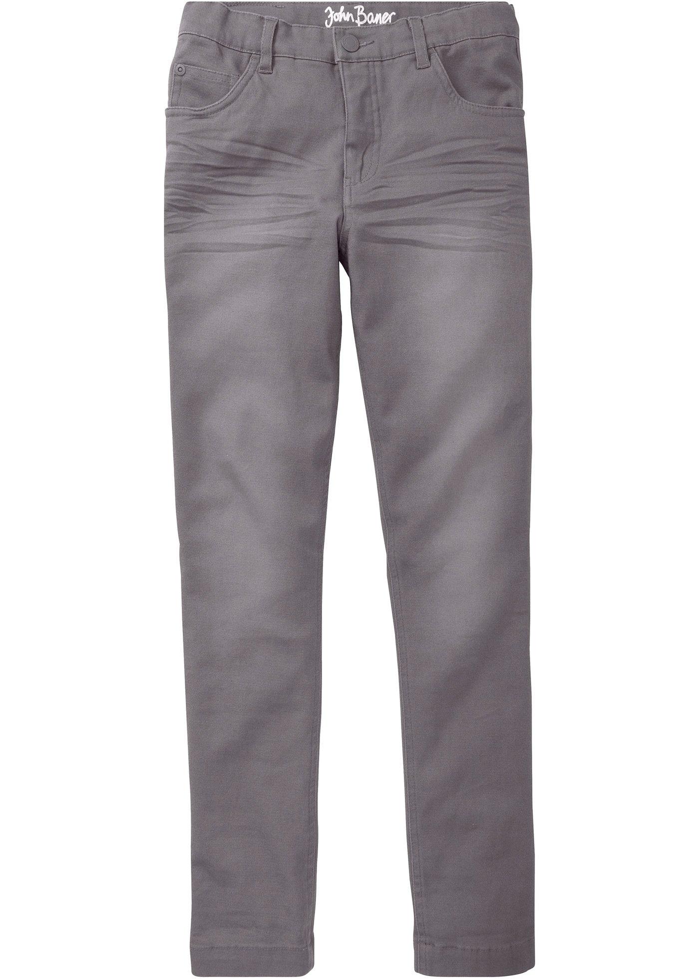 Pantalon twill garçon, Slim Fit