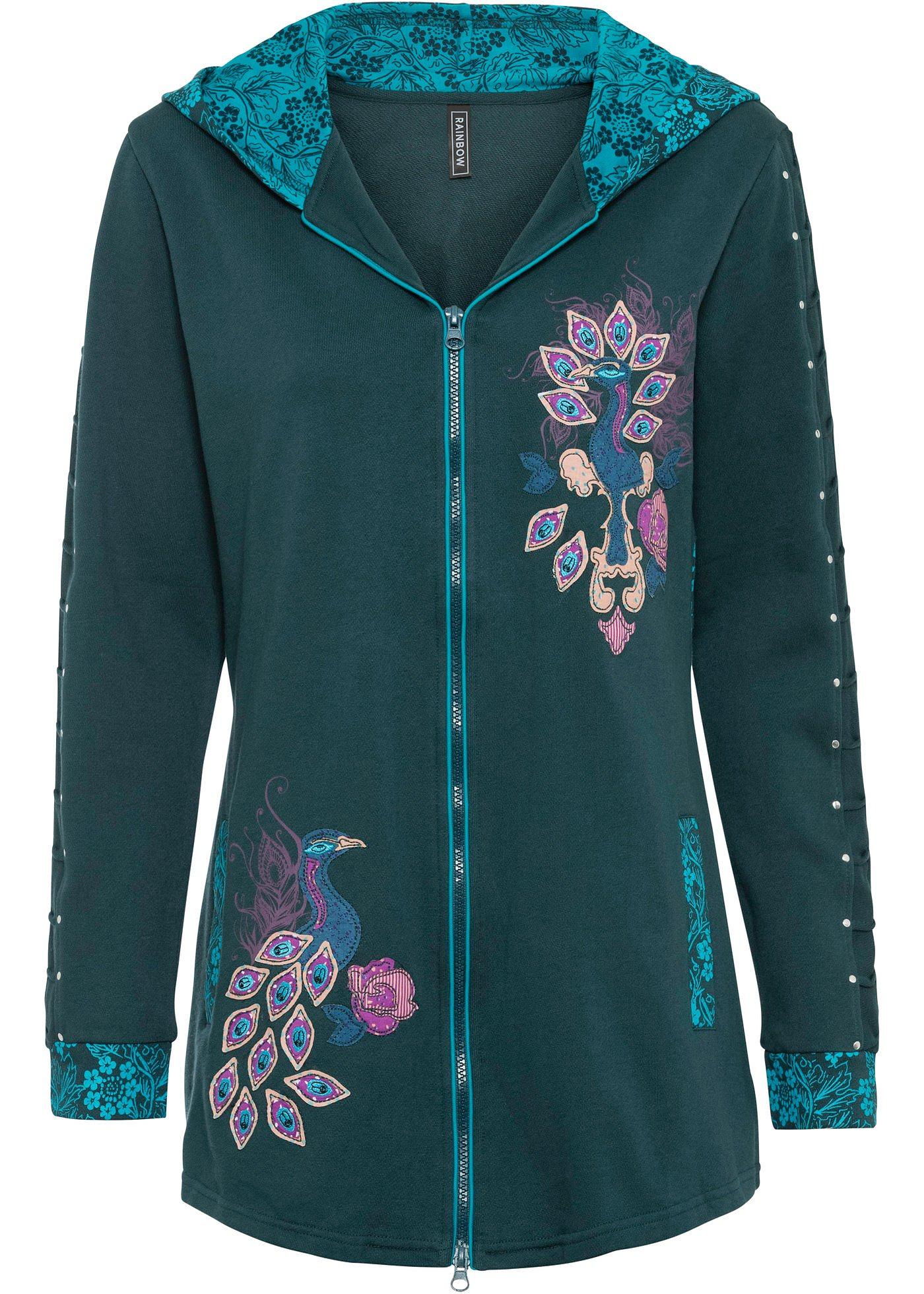 Gilet sweat à capuche avec détails