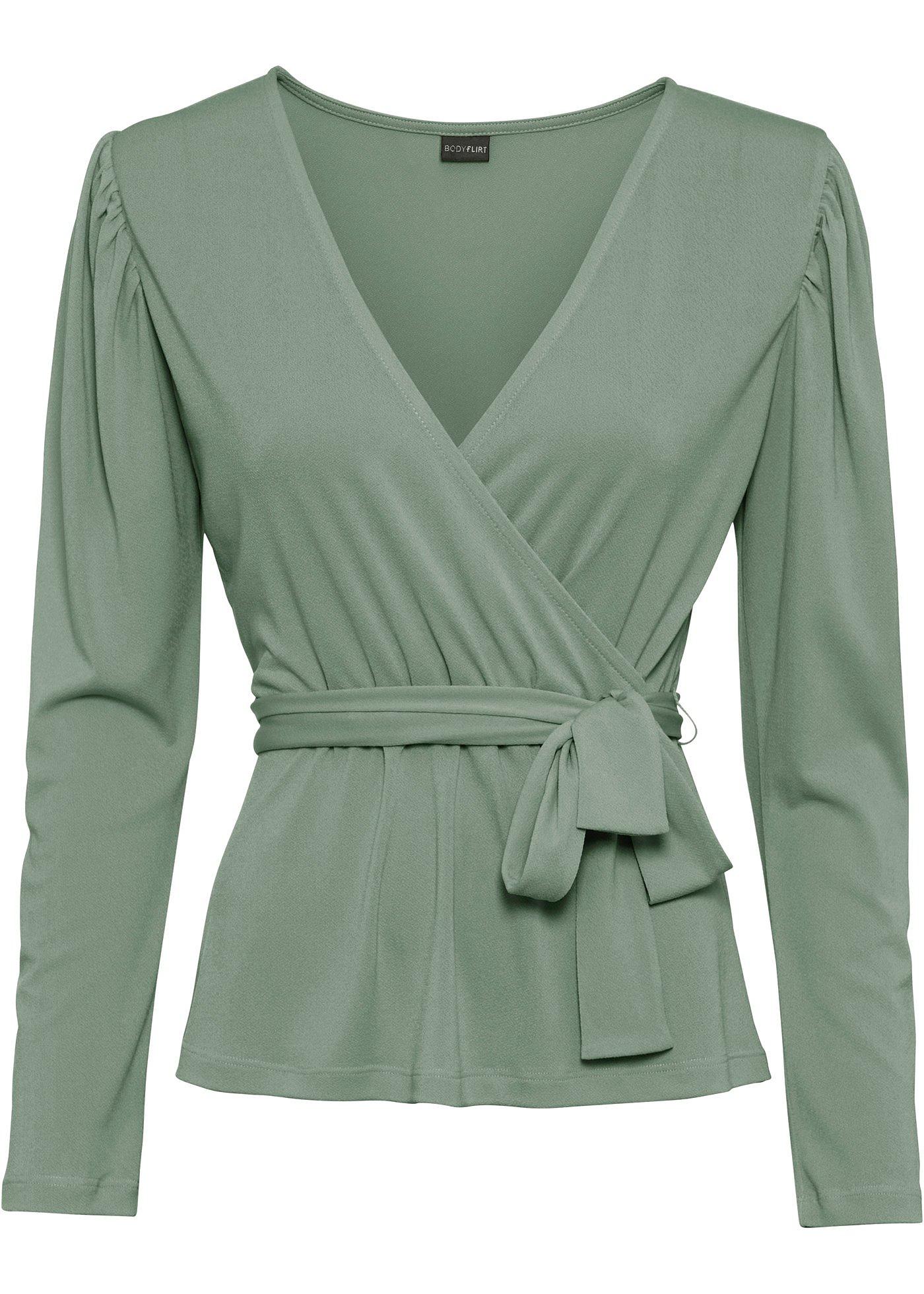 T-shirt manches longues ceinturé