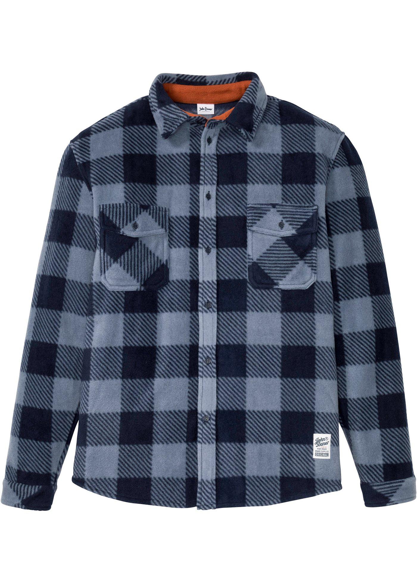 Surchemise en maille polaire, manches longues