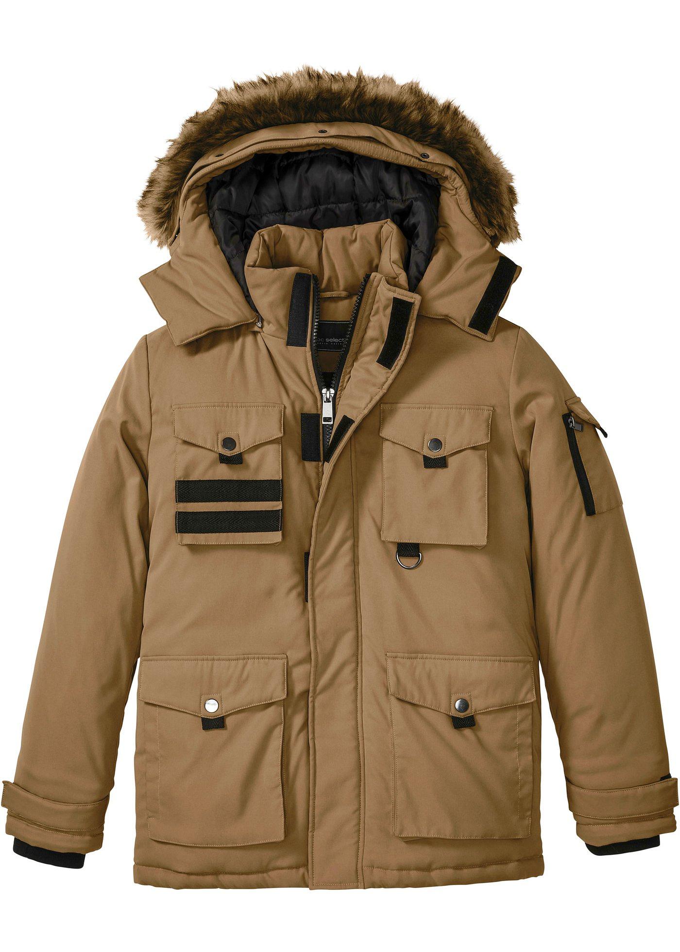 Veste d'hiver avec capuche amovible