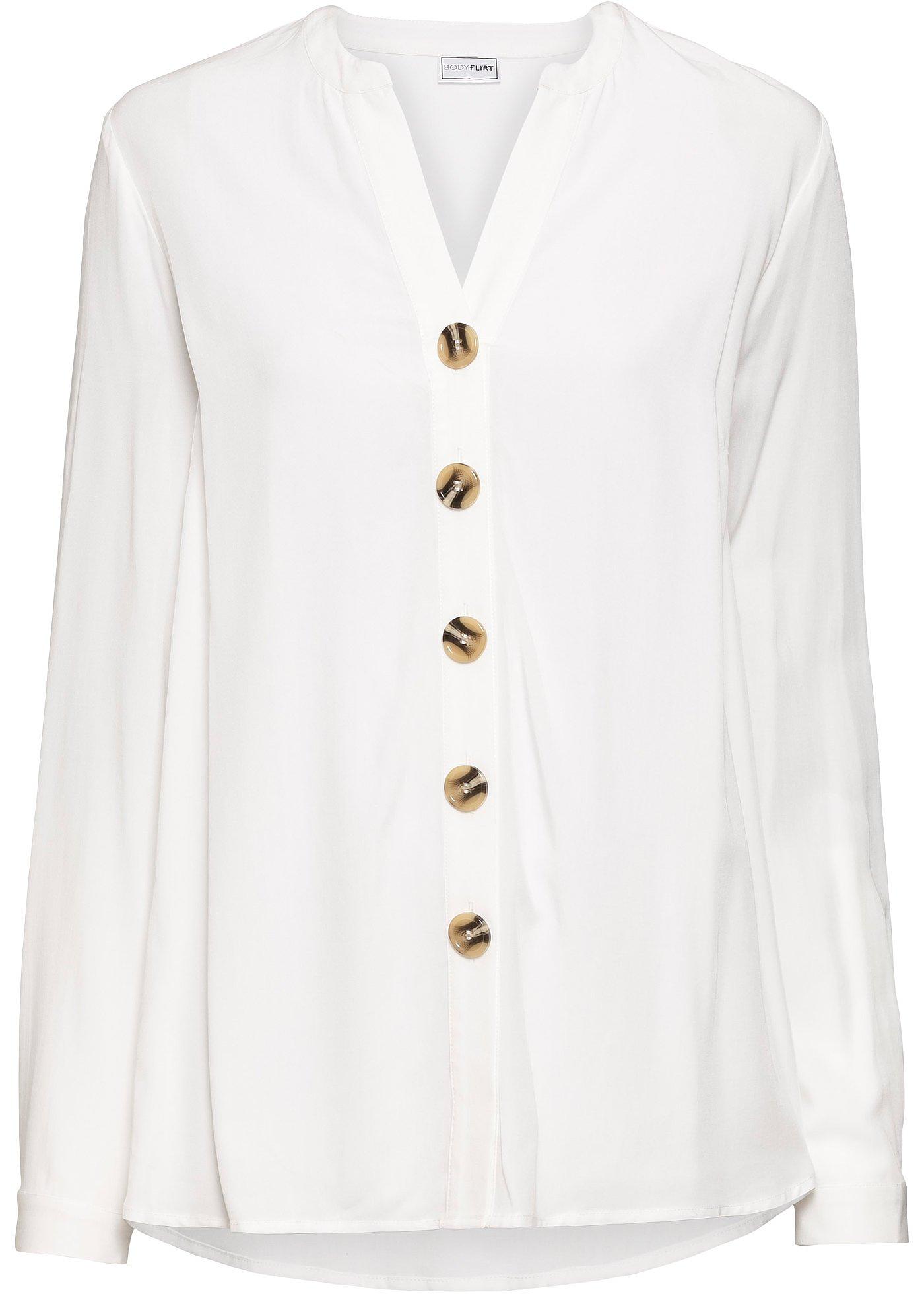 Chemisier oversize avec boutons décoratifs