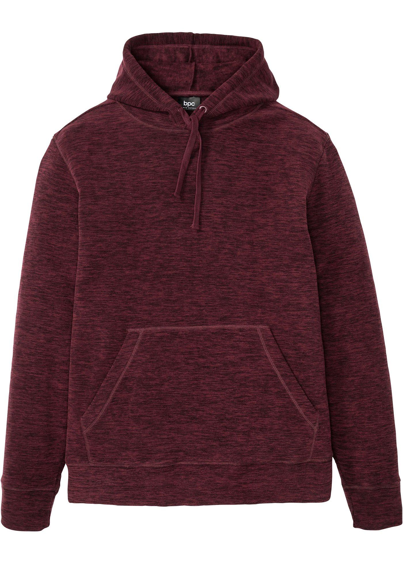 Pull polaire à capuche