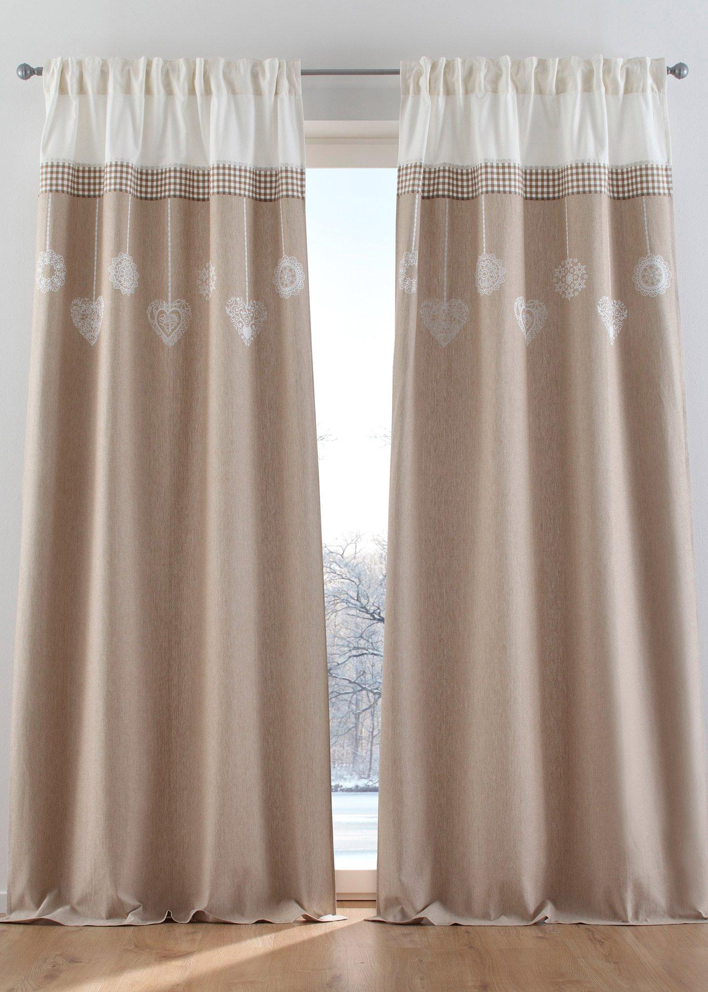 Panneau imprimé en coton bio (1 pce.)