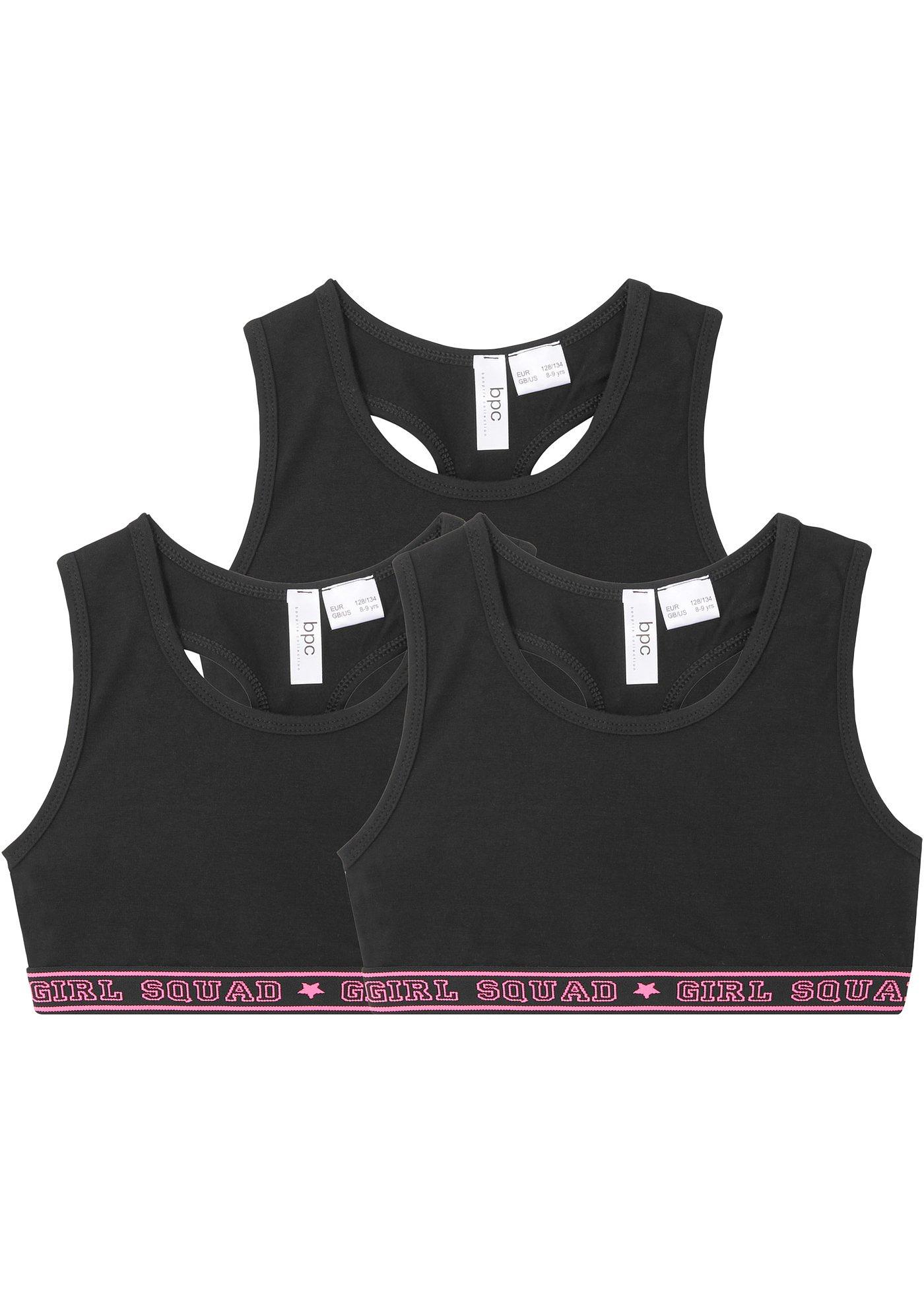 Lot de 3 brassières fille