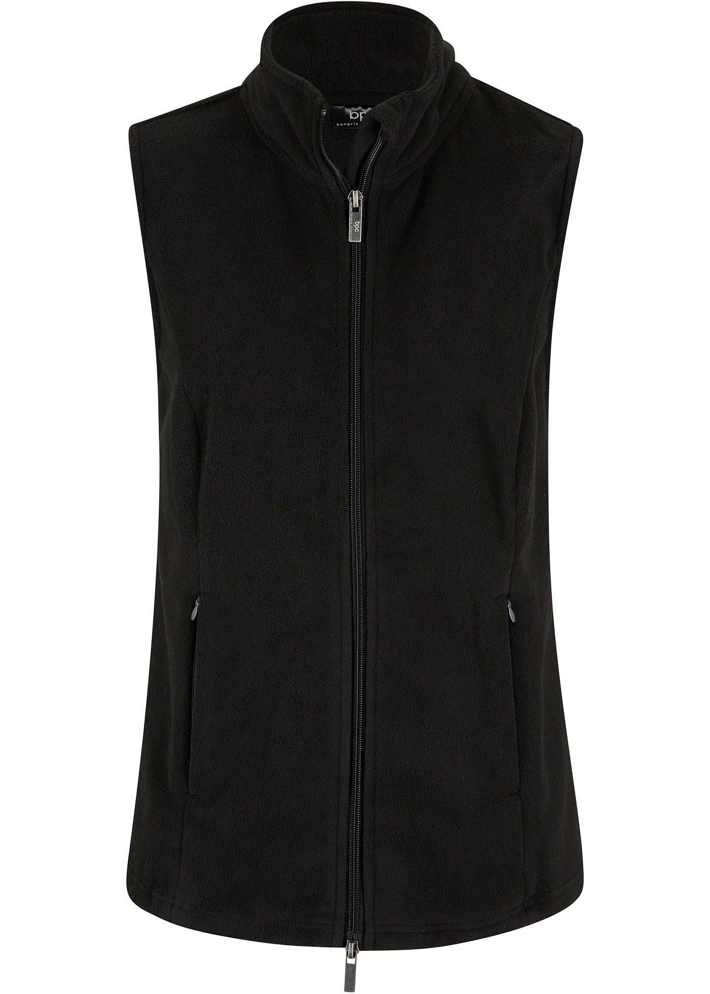 Gilet sans manches en polaire avec poches