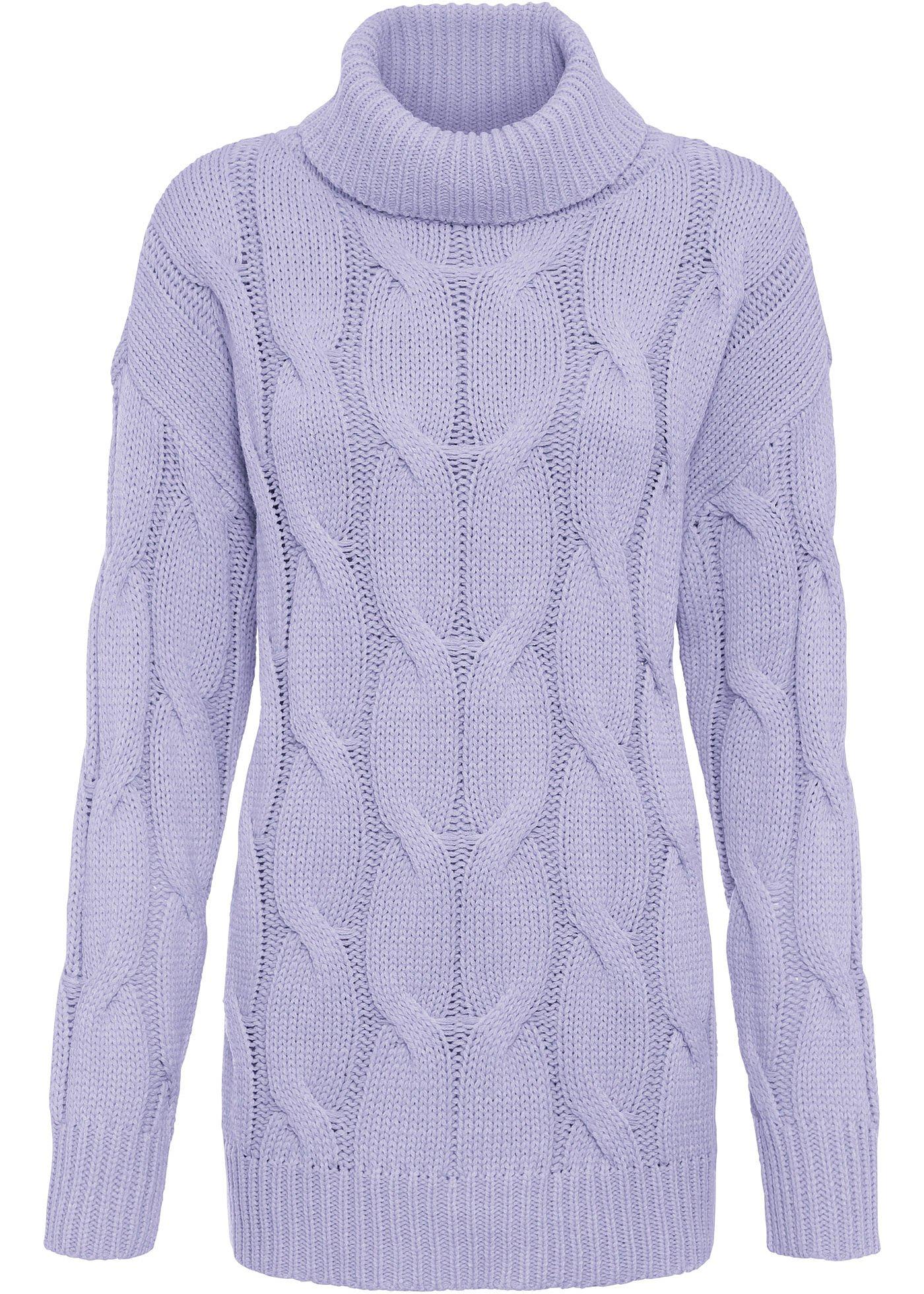 Pull à motif torsadé