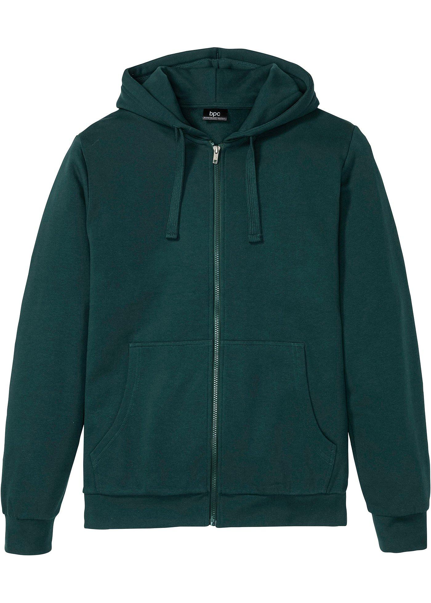 Gilet sweat à capuche