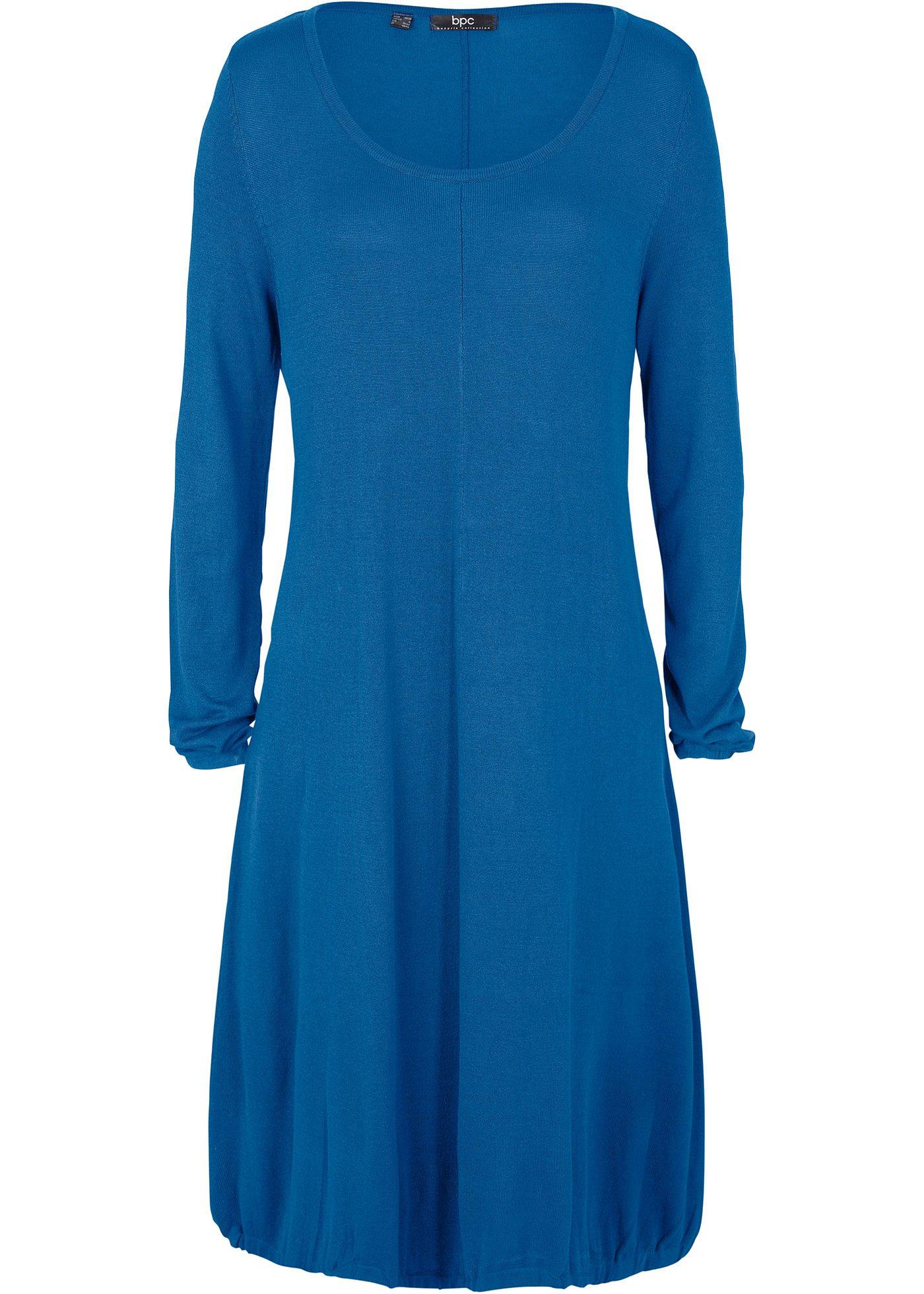 Robe en maille fine coupe ovoïde