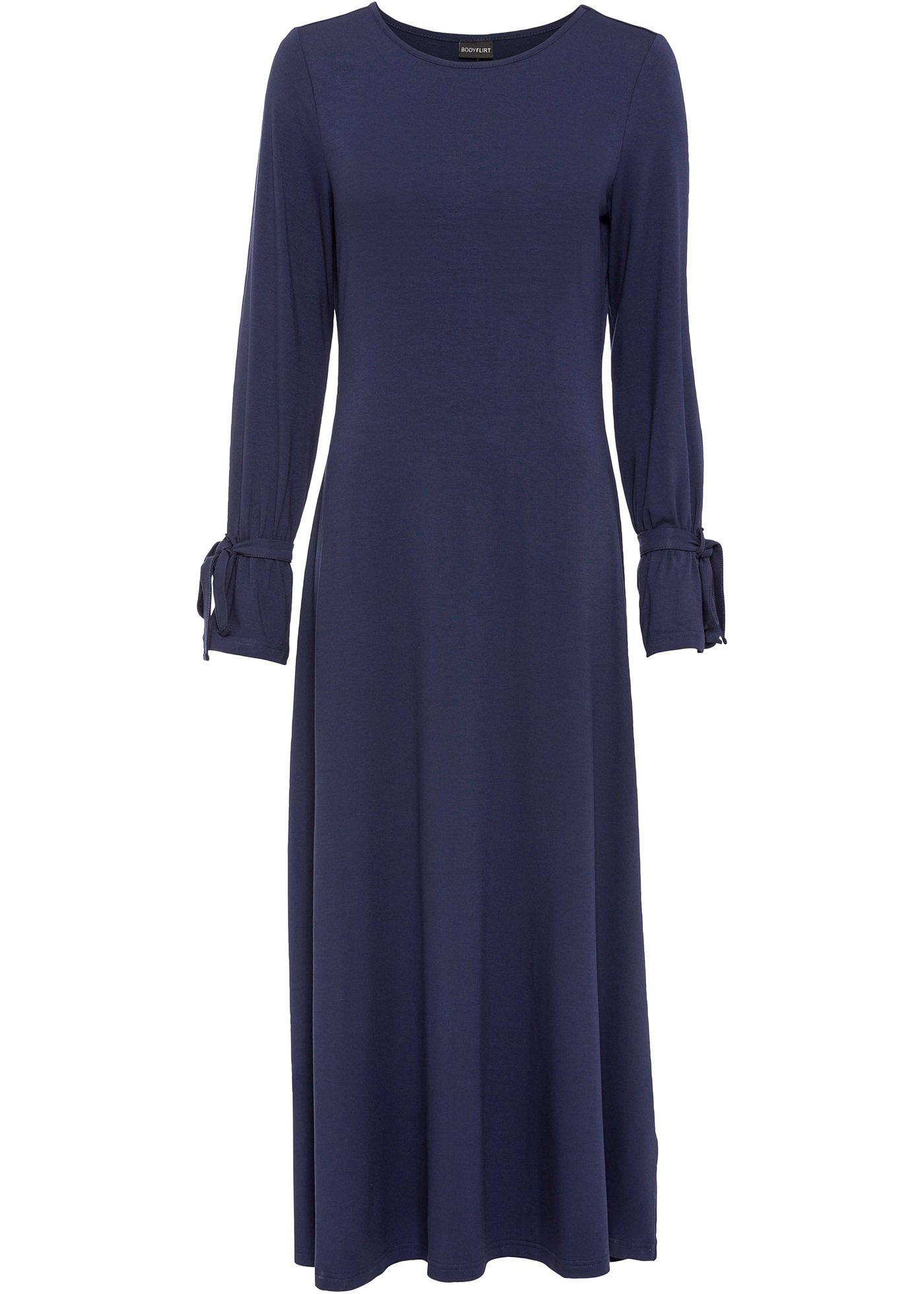 Robe longue à manches longues