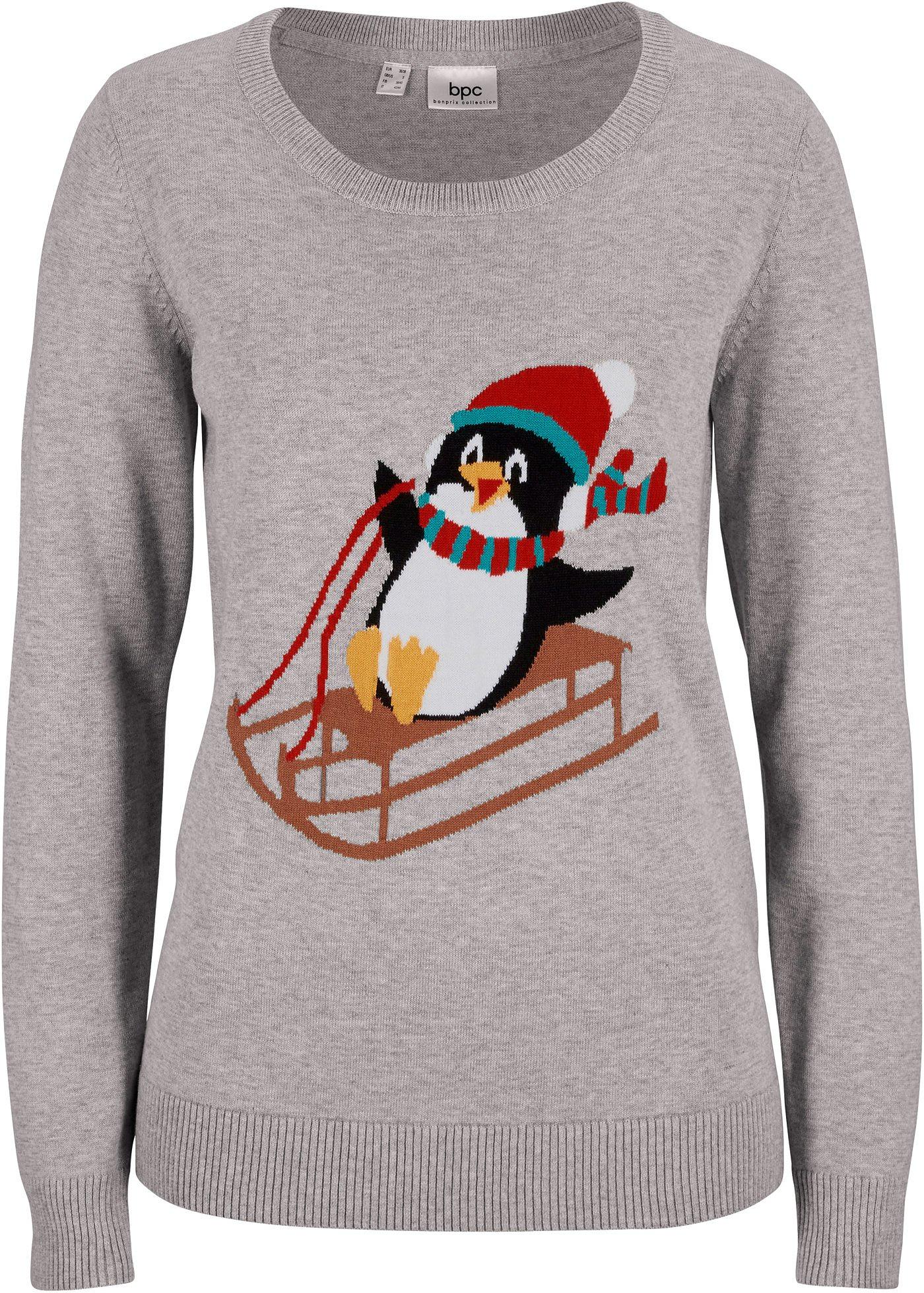 Pull de Noël en maille fine