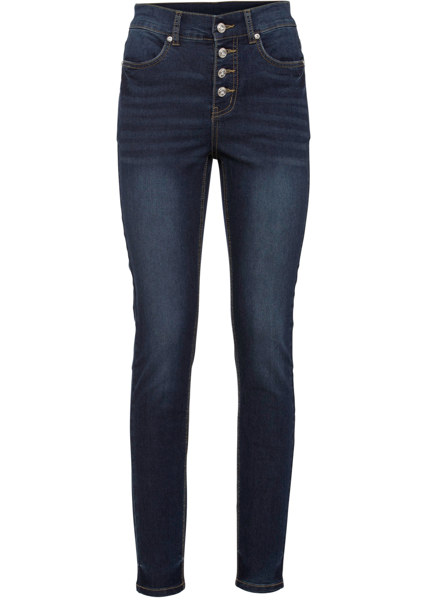 Jean extensible taille courte
