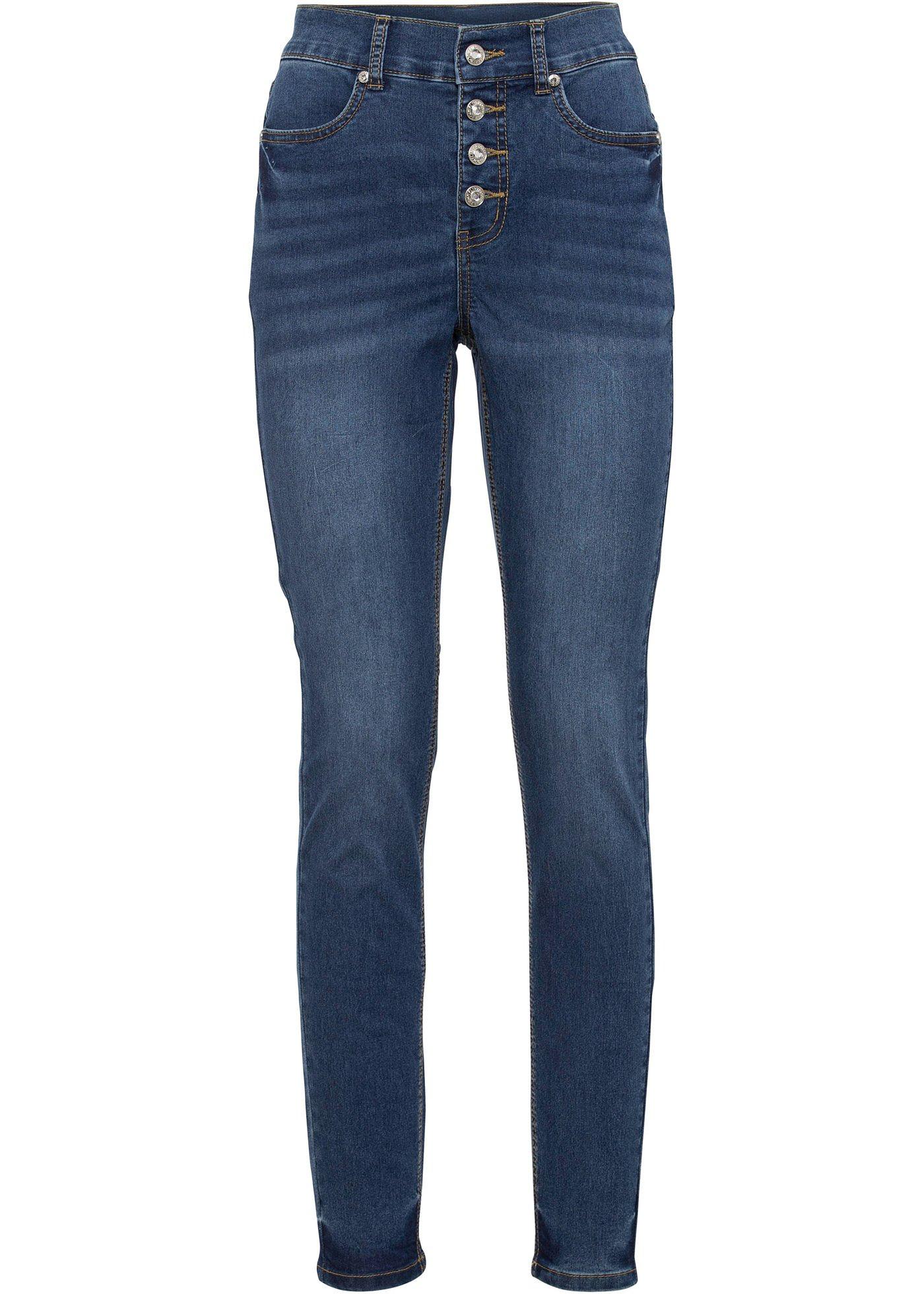 Jean extensible taille courte