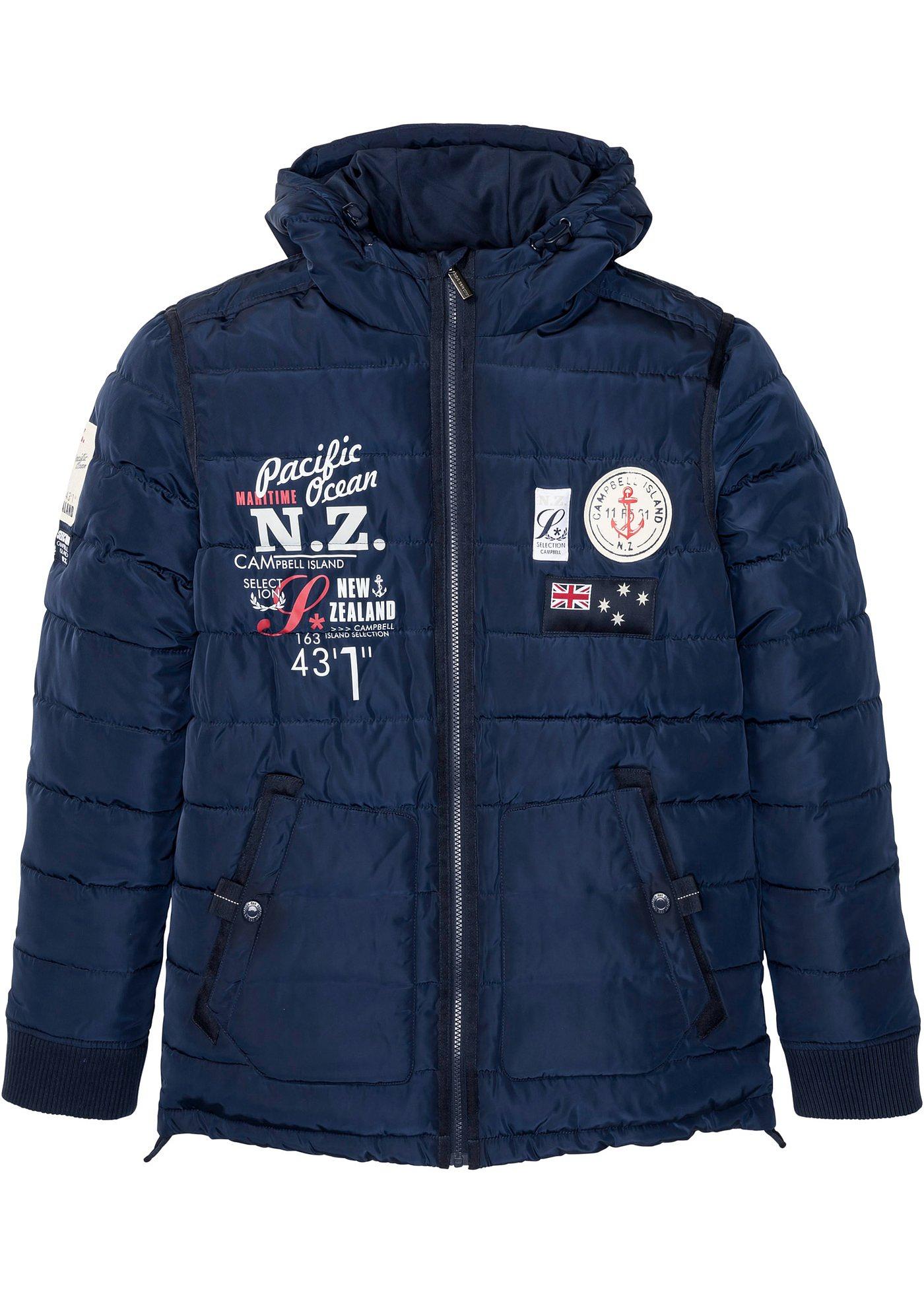 Veste matelassée à imprimé