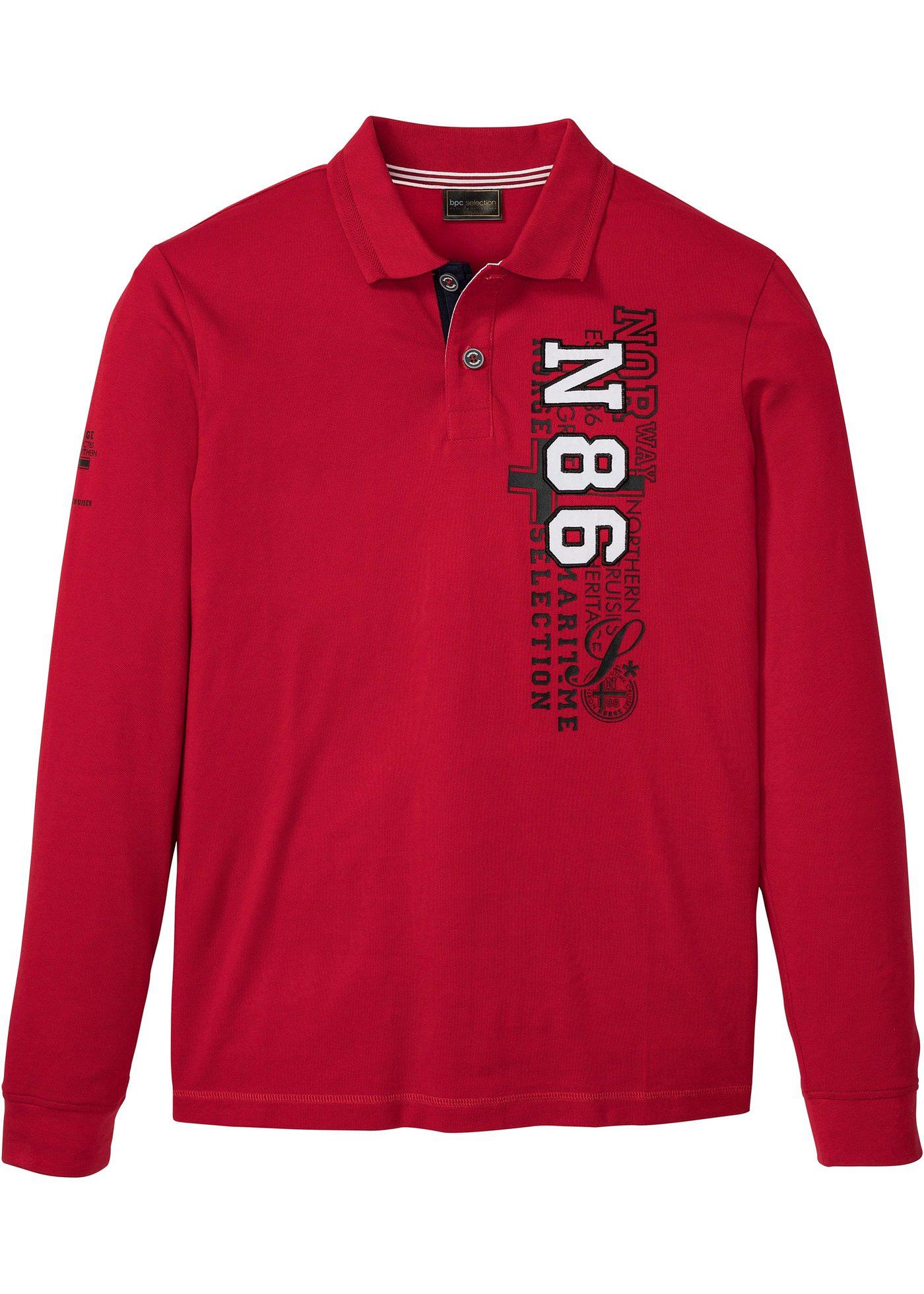 Polo manches longues