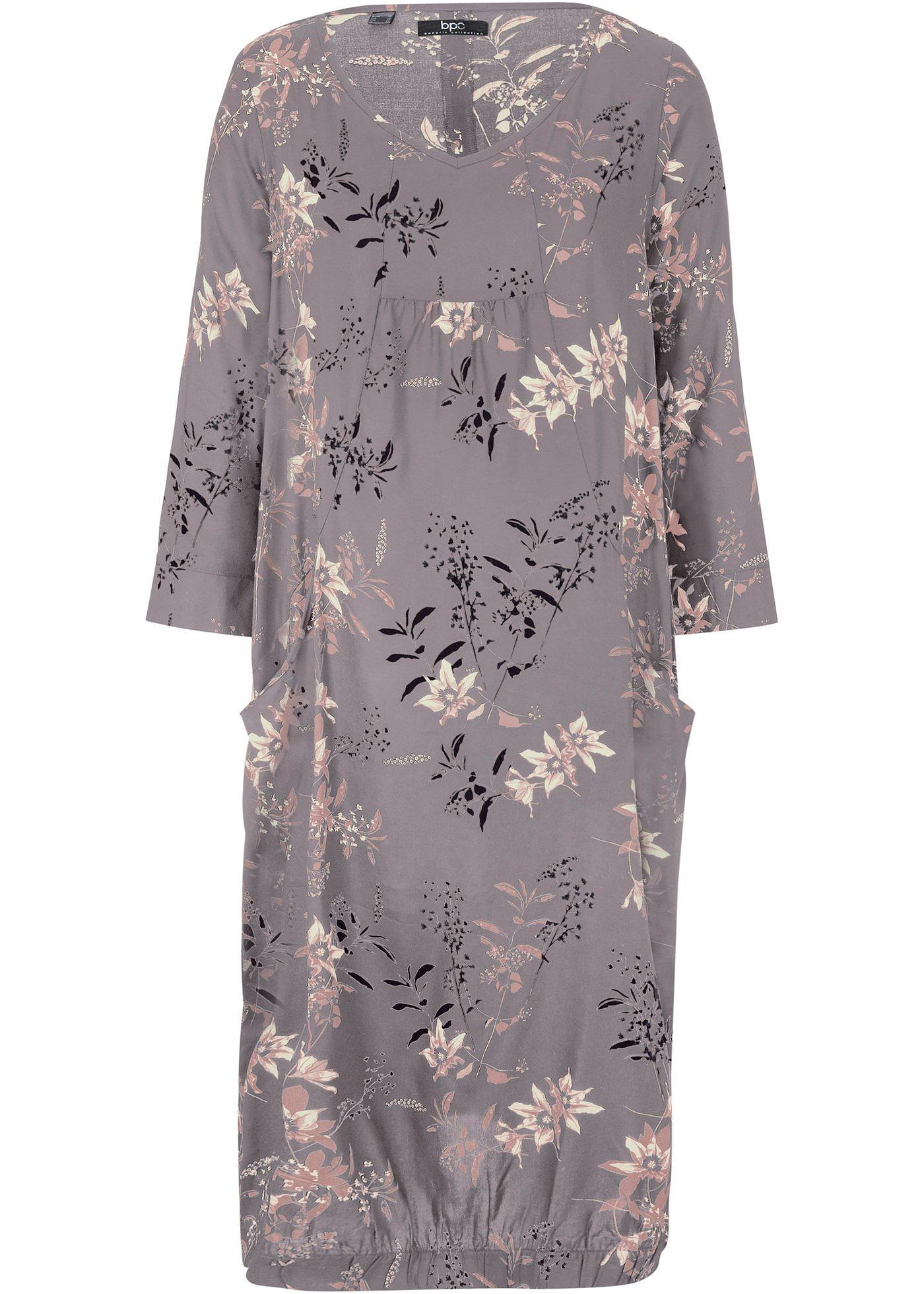 Robe tissée fluide et flatteuse