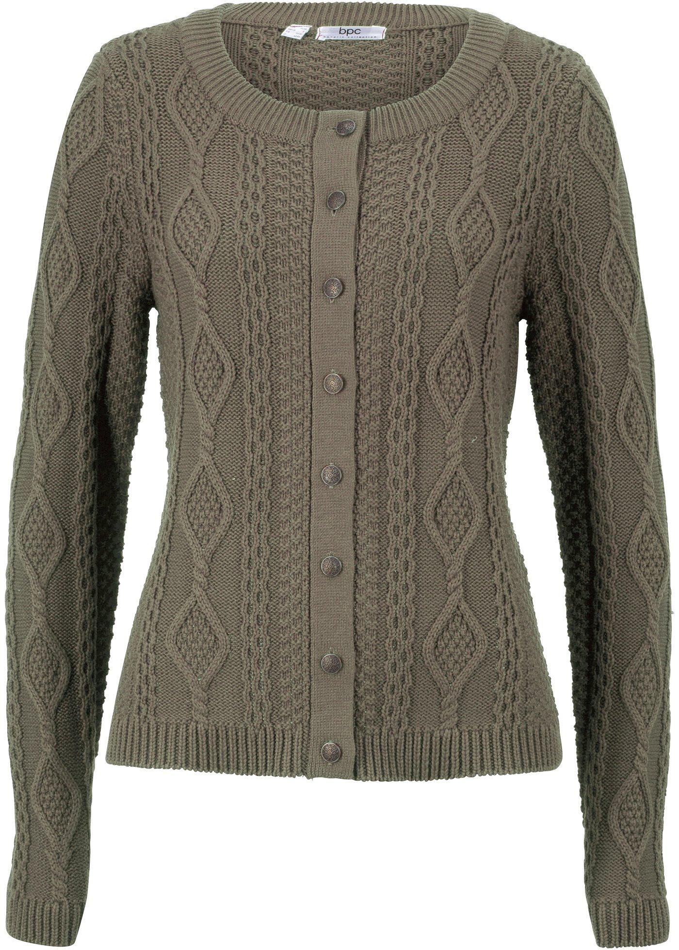 Gilet en maille torsadée