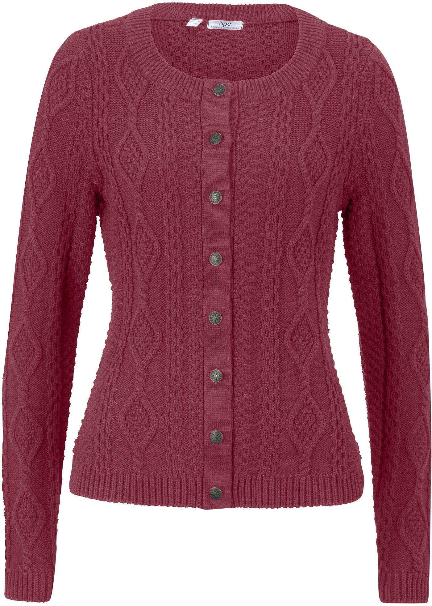 Gilet en maille torsadée