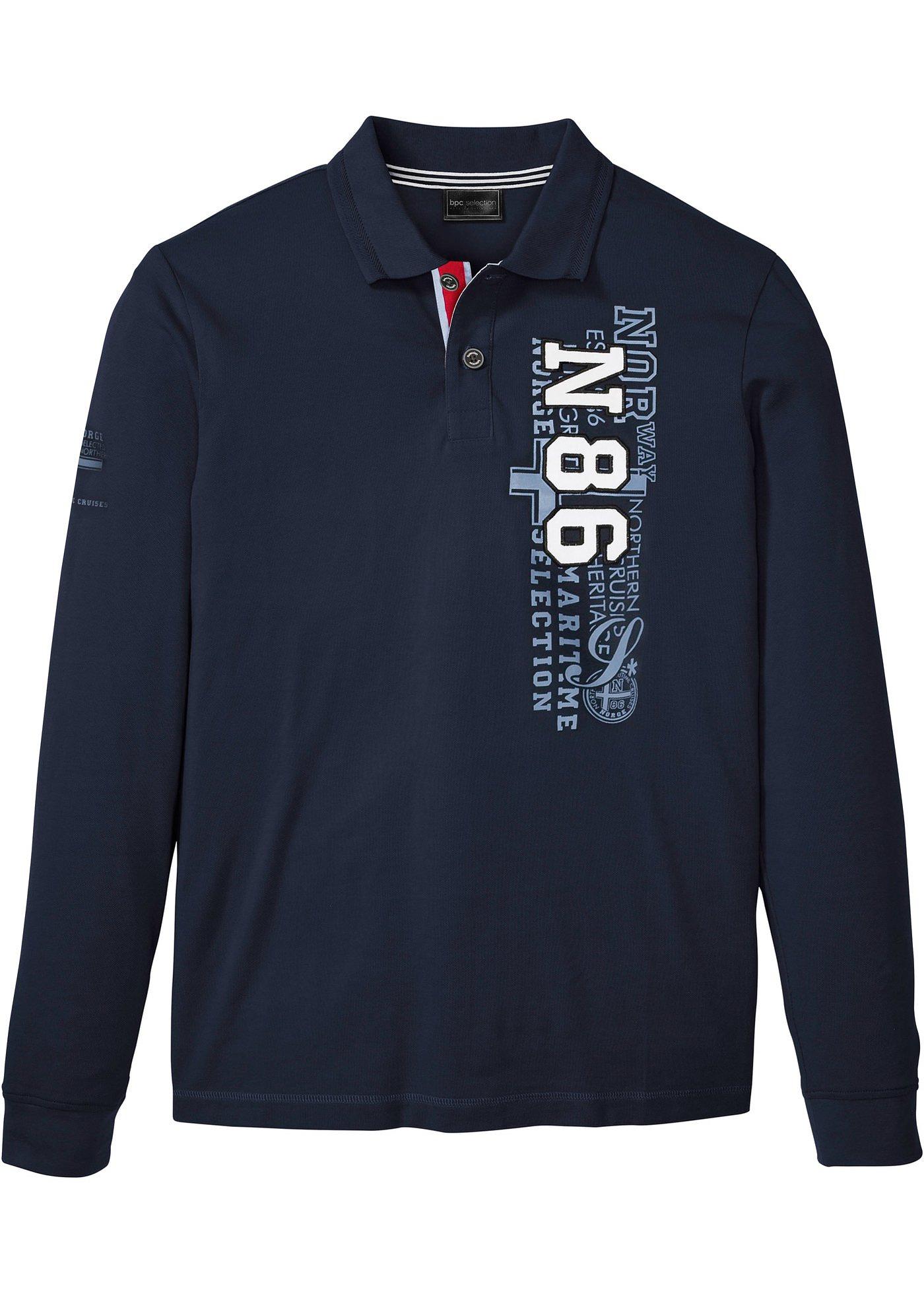 Polo manches longues