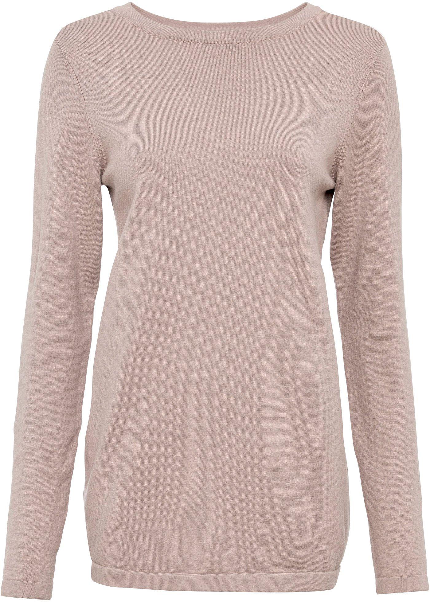 Pull à empiècement chemisier