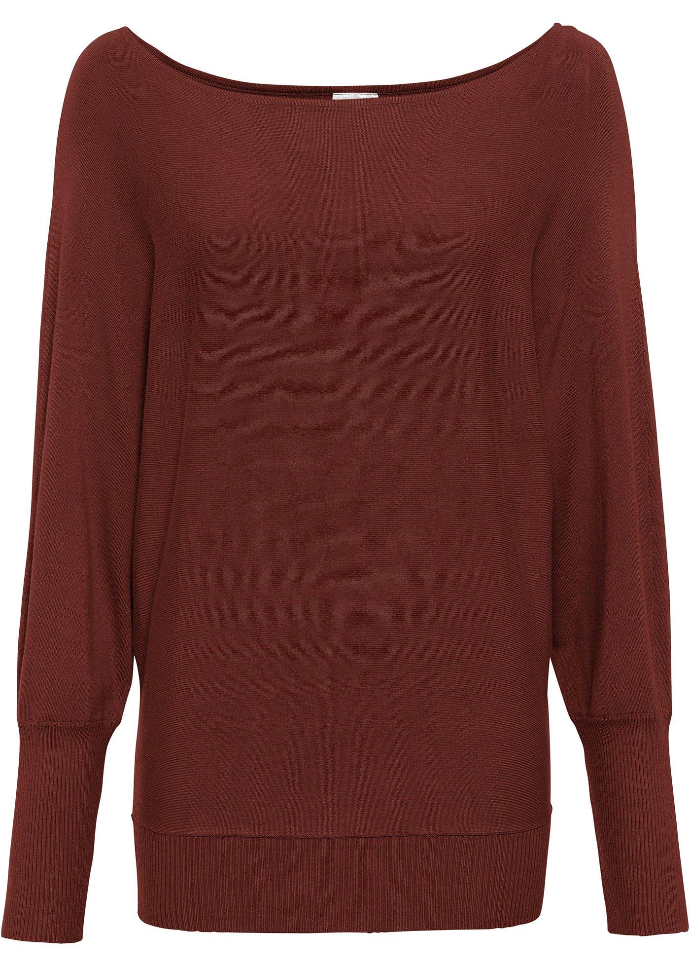 Pull à col bateau ample