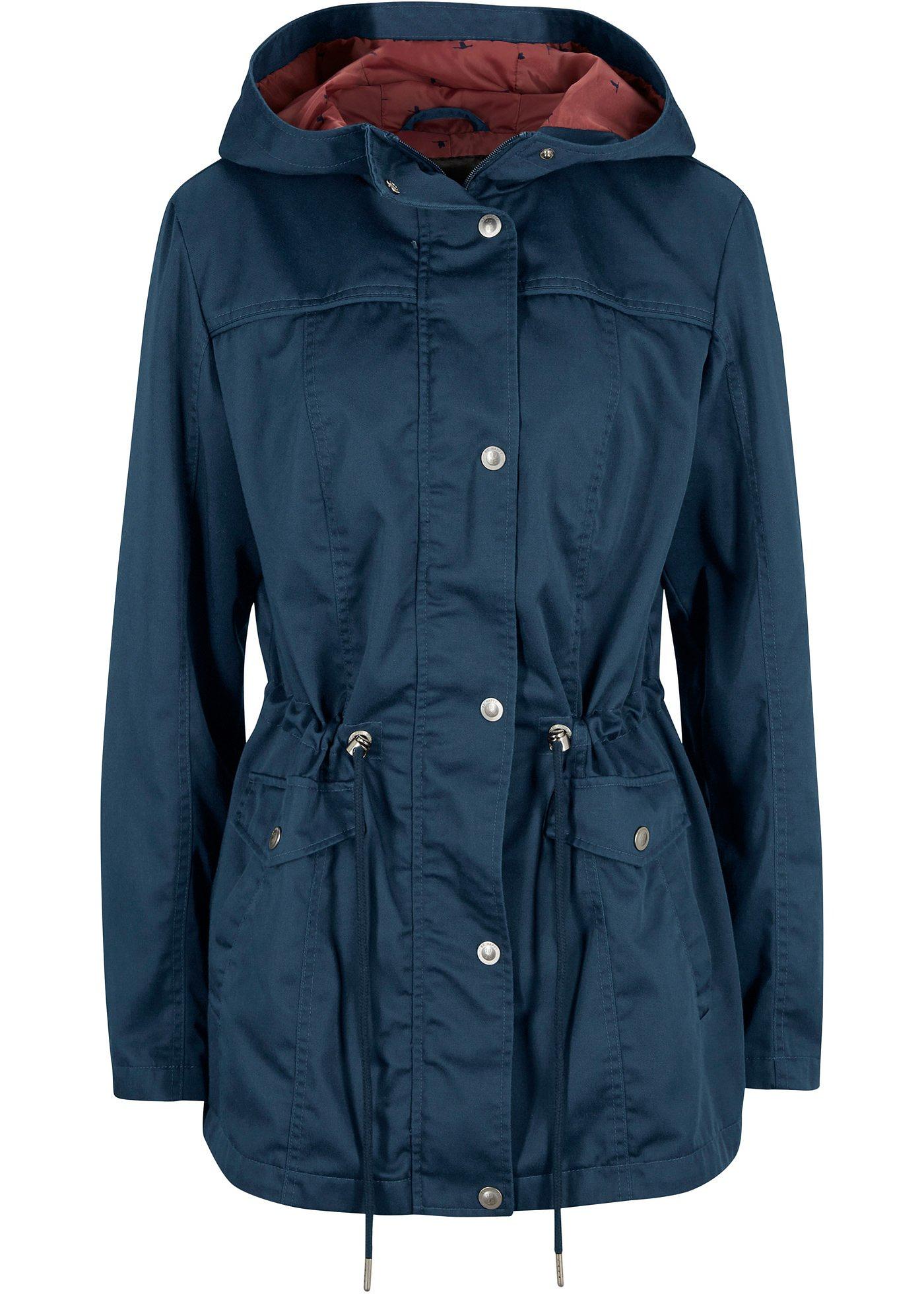 Parka longue, cintrée