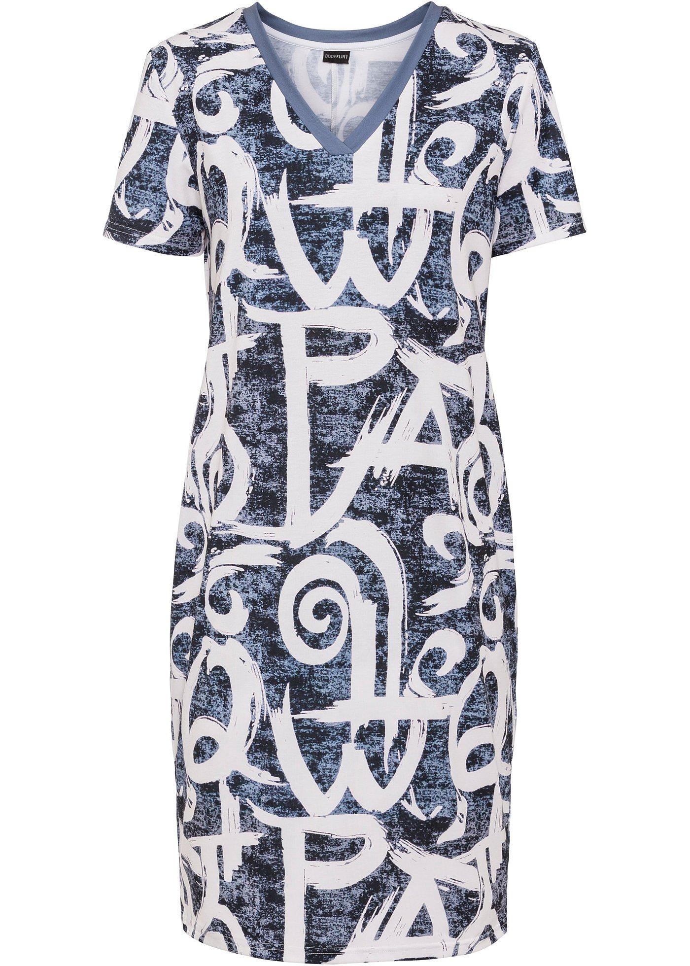 Robe en jersey avec ceinture