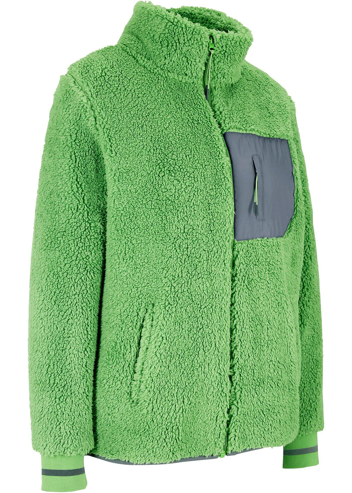 Veste en polaire peluche
