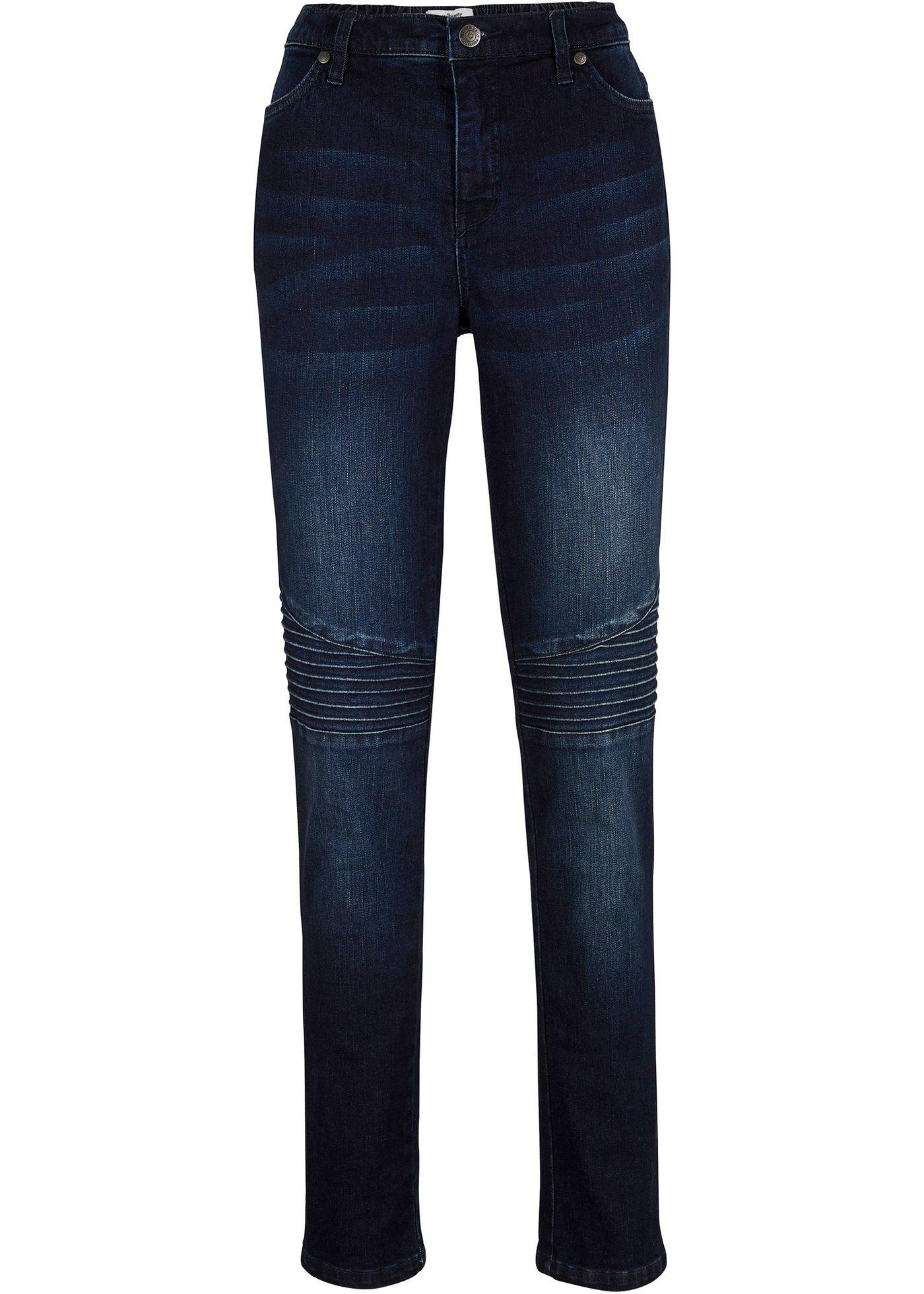 Jean extensible avec détails biker Maite Kelly