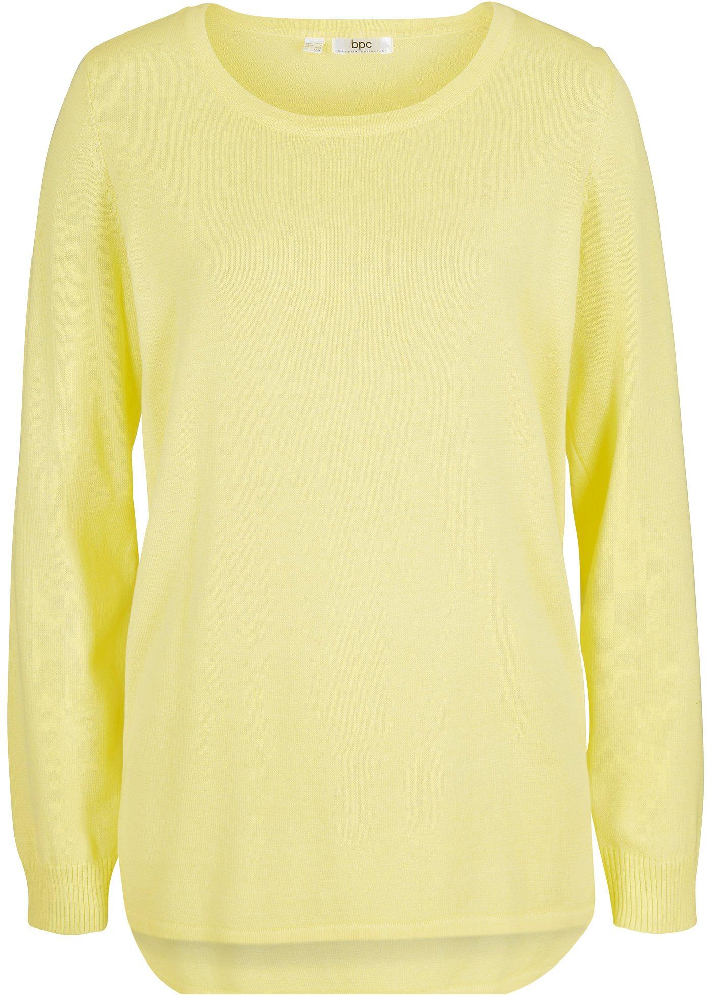 Pull court-long, manches longues