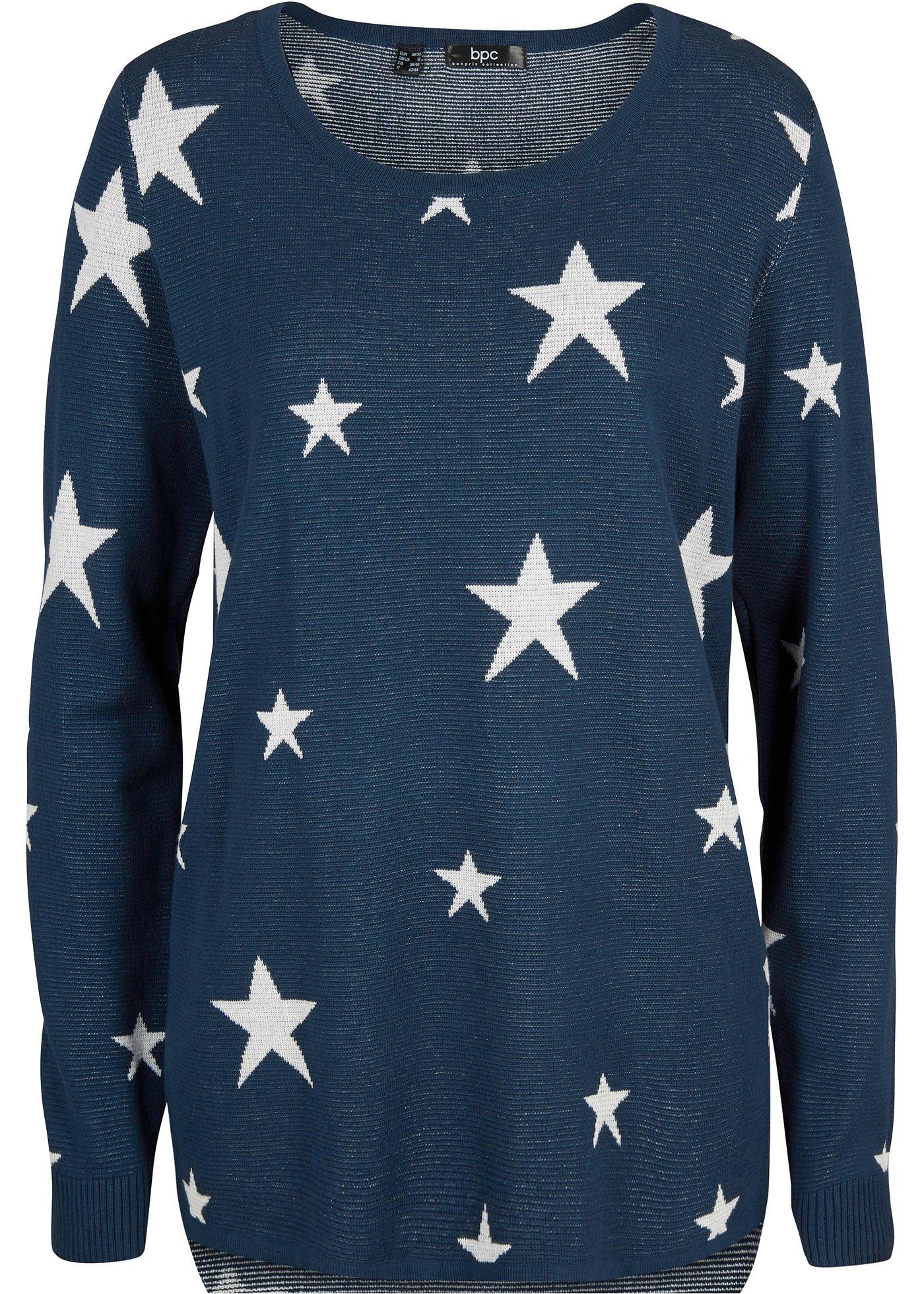 Pull court-long, manches longues