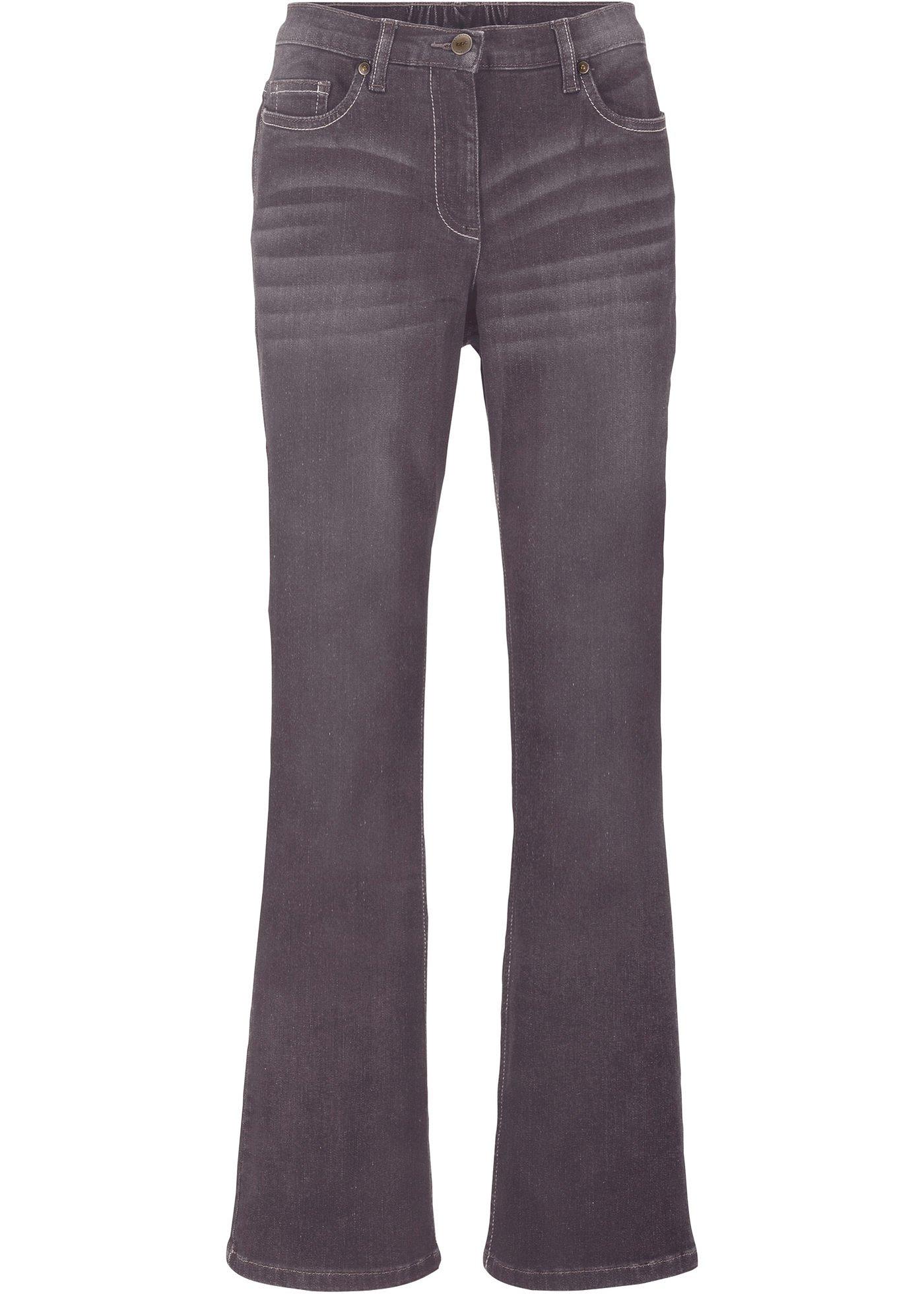 Jean extensible avec taille confortable, Bootcut