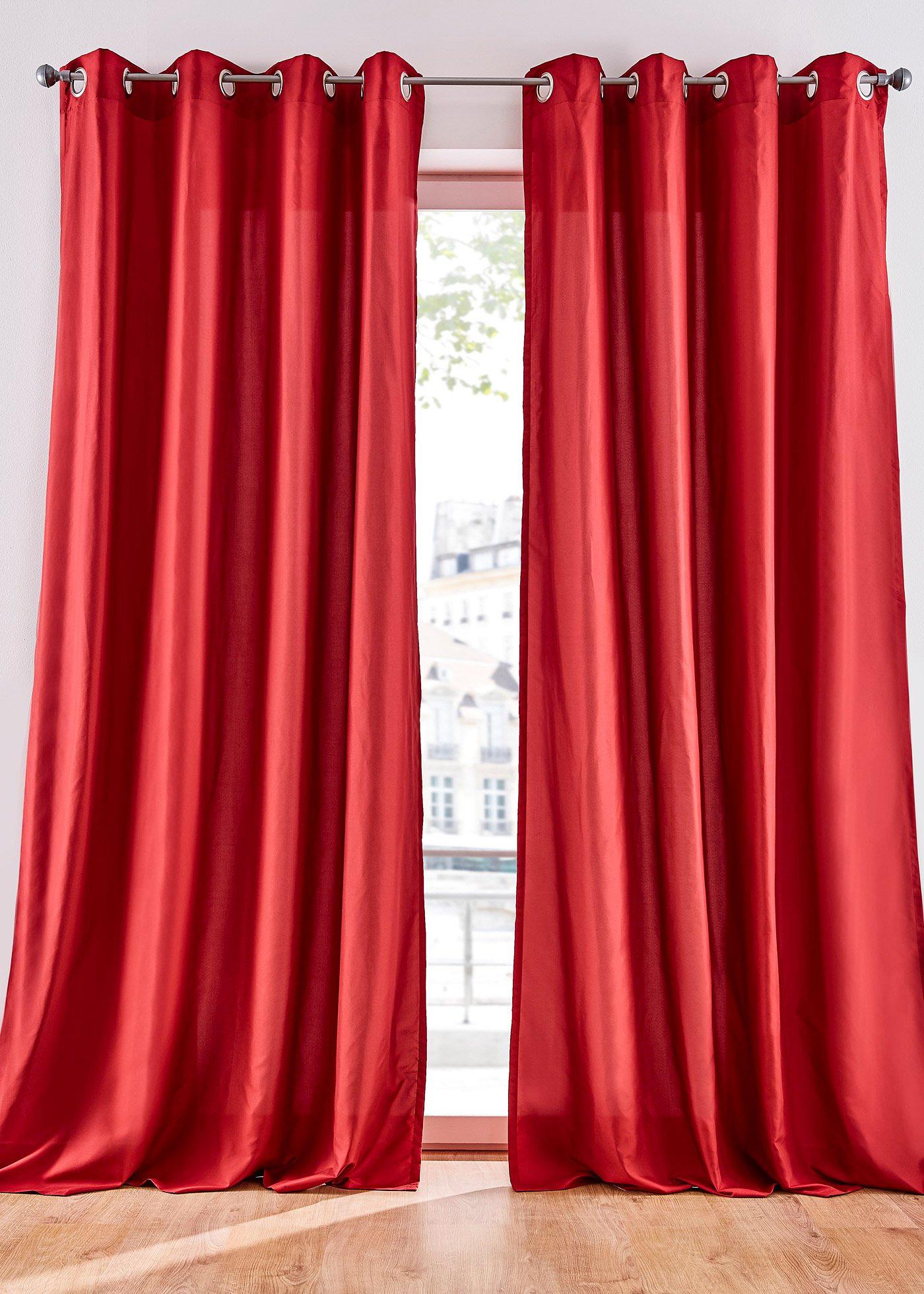 Lot de 2 panneaux en microfibre unis